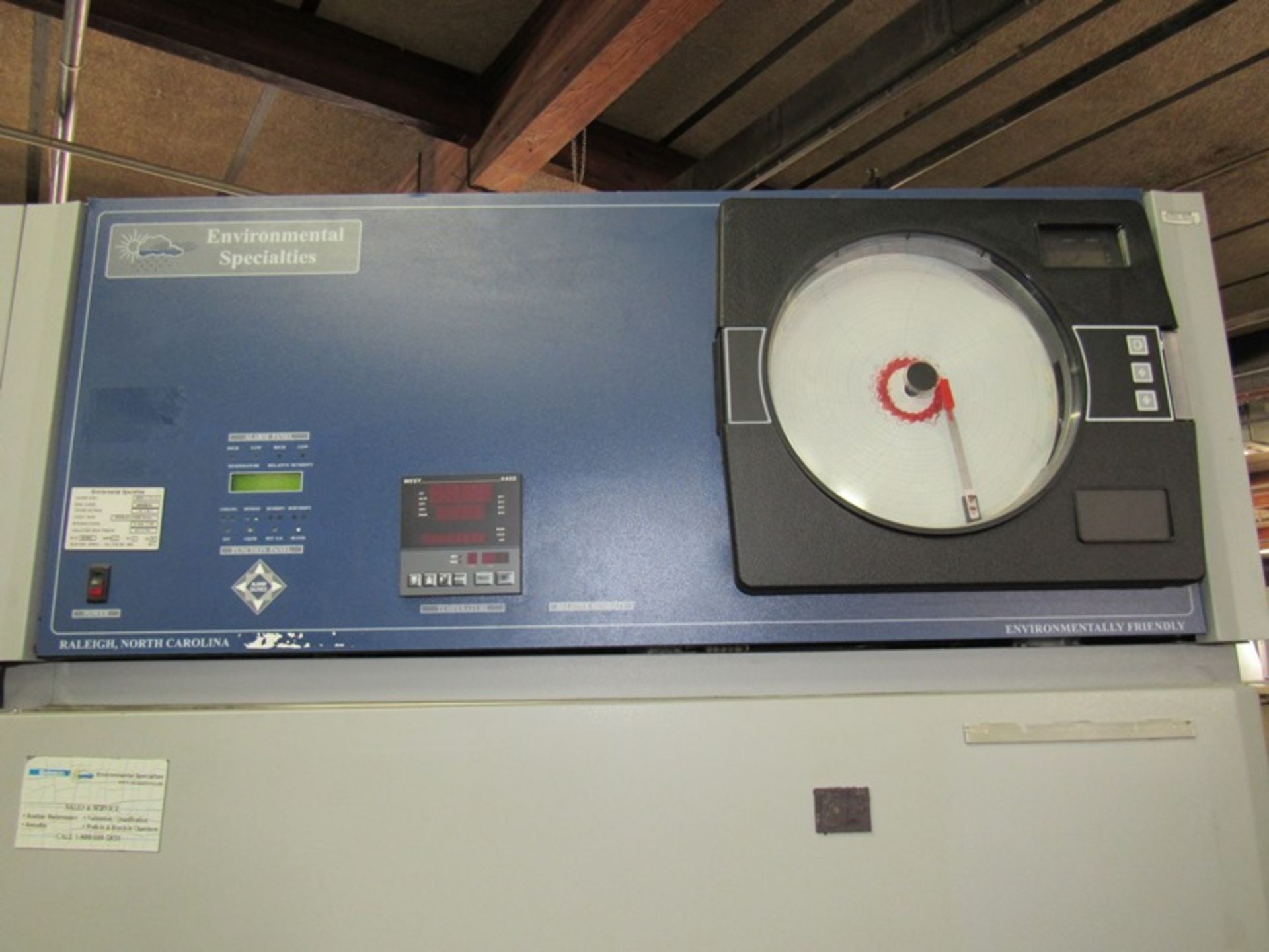 Enviromental Specialties Mdl. ES2000C-DW-S Enviromental Chamber, double door temp. range, from 2º - Image 3 of 7