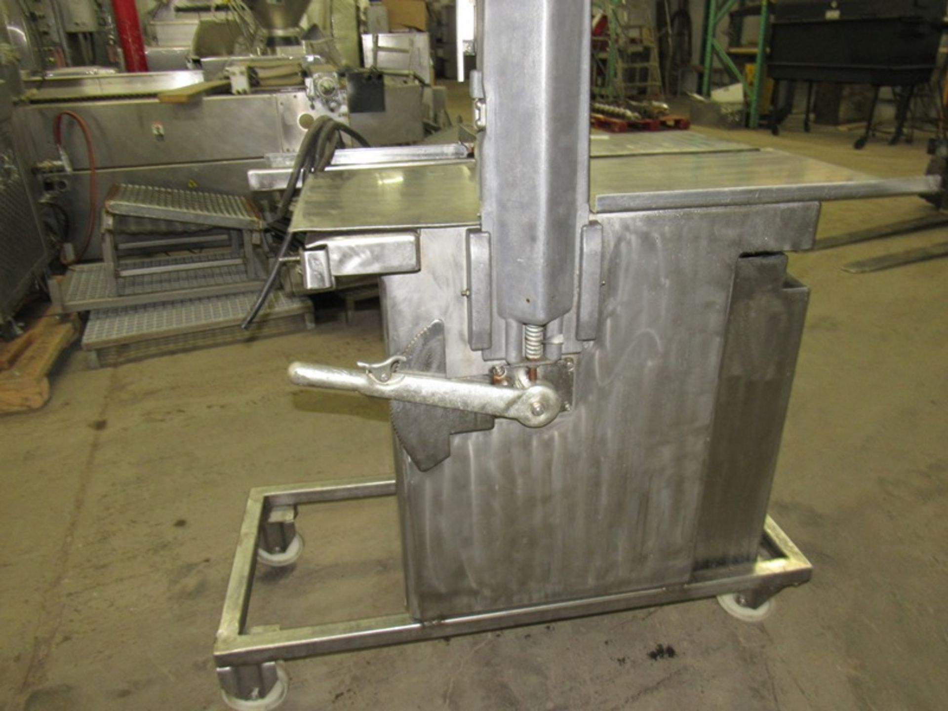 Biro Band Saw, aluminum head, stainless steel table, on wheels;*** All Funds Must Be Received By - Image 3 of 5