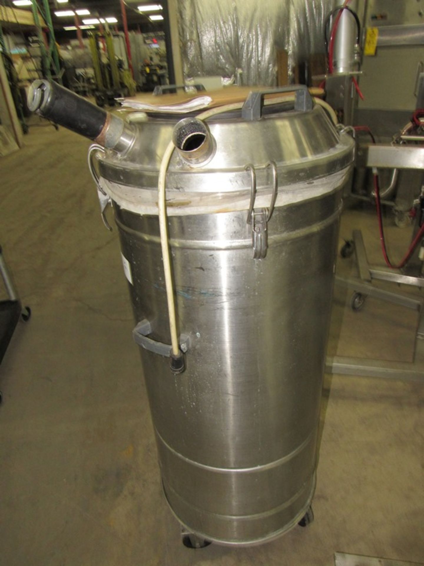 CFM Mdl. R154X Stainless Steel Vacuum Trim Canister, Ser. #19832, 230 volts, 3 phase;*** All Funds - Image 2 of 2