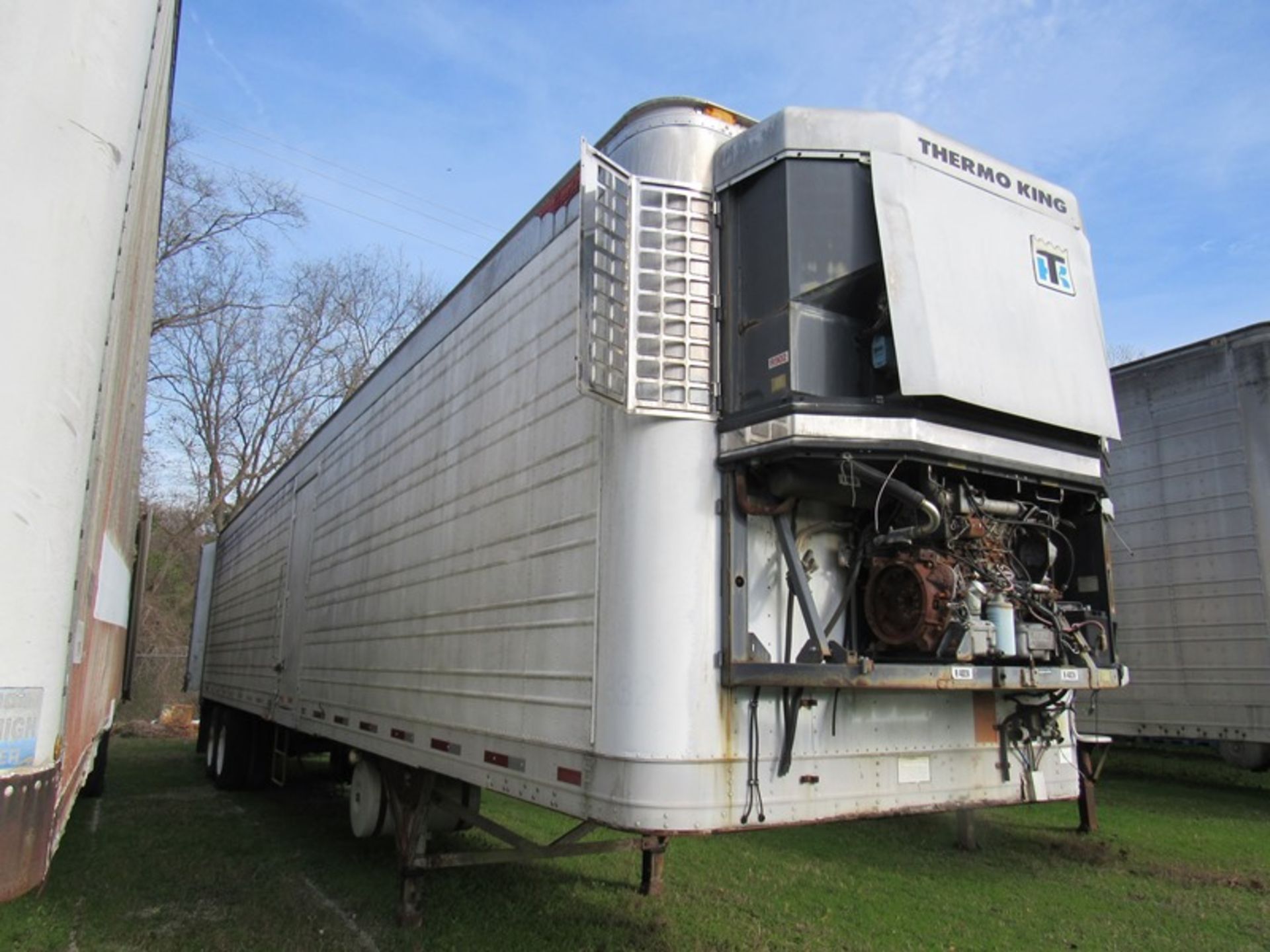 Great Dane VIN #1GRAA9624RB179603 Storage Trailer, 48" wide reefer, no title, Mfg. 1994 (No - Image 2 of 9