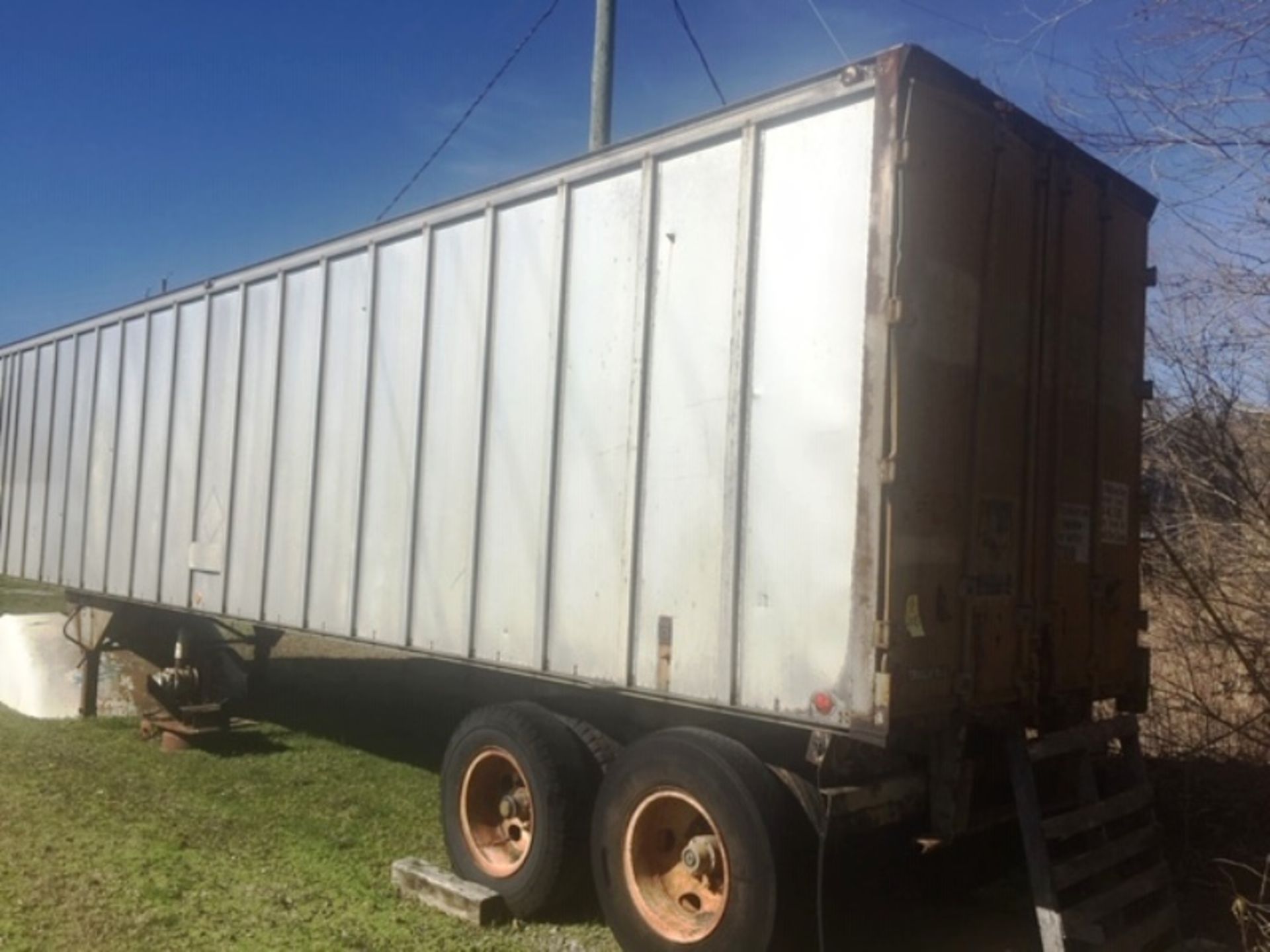 Trail Mobile Mdl. A31JBCA1 Storage Trailer, 44', no title, Mfg. 1970 (No Loading Fee - Norm Pavlish- - Image 2 of 4