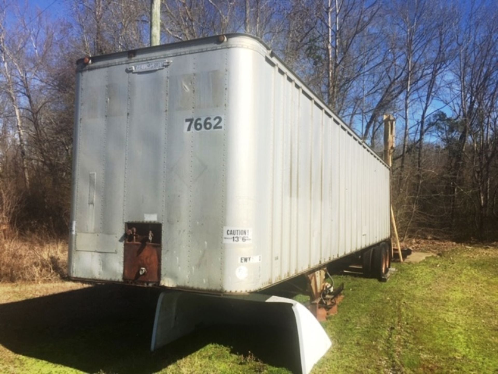 Trail Mobile Mdl. A31JBCA1 Storage Trailer, 44', no title, Mfg. 1970 (No Loading Fee - Norm Pavlish- - Image 3 of 4