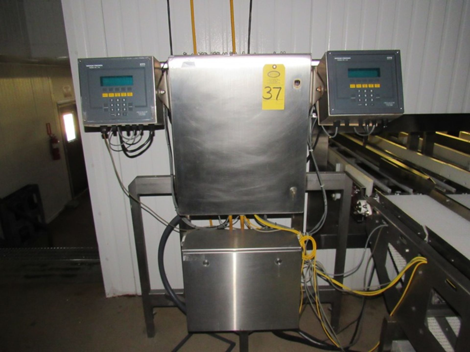 Stainless Steel Dual Lane Inline Checkweigher, 9" wide plastic belts 6' L, Weigh-Tronix Mdl. WI- - Image 3 of 3