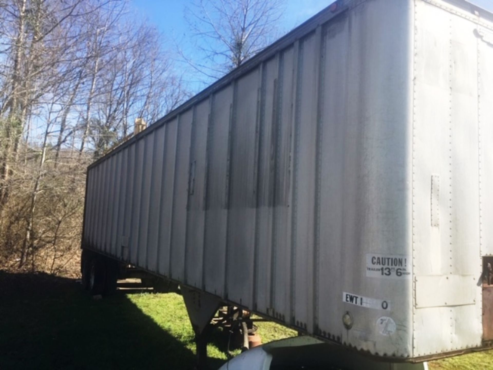 Trail Mobile Mdl. A31JBCA1 Storage Trailer, 44', no title, Mfg. 1970 (No Loading Fee - Norm Pavlish- - Image 4 of 4