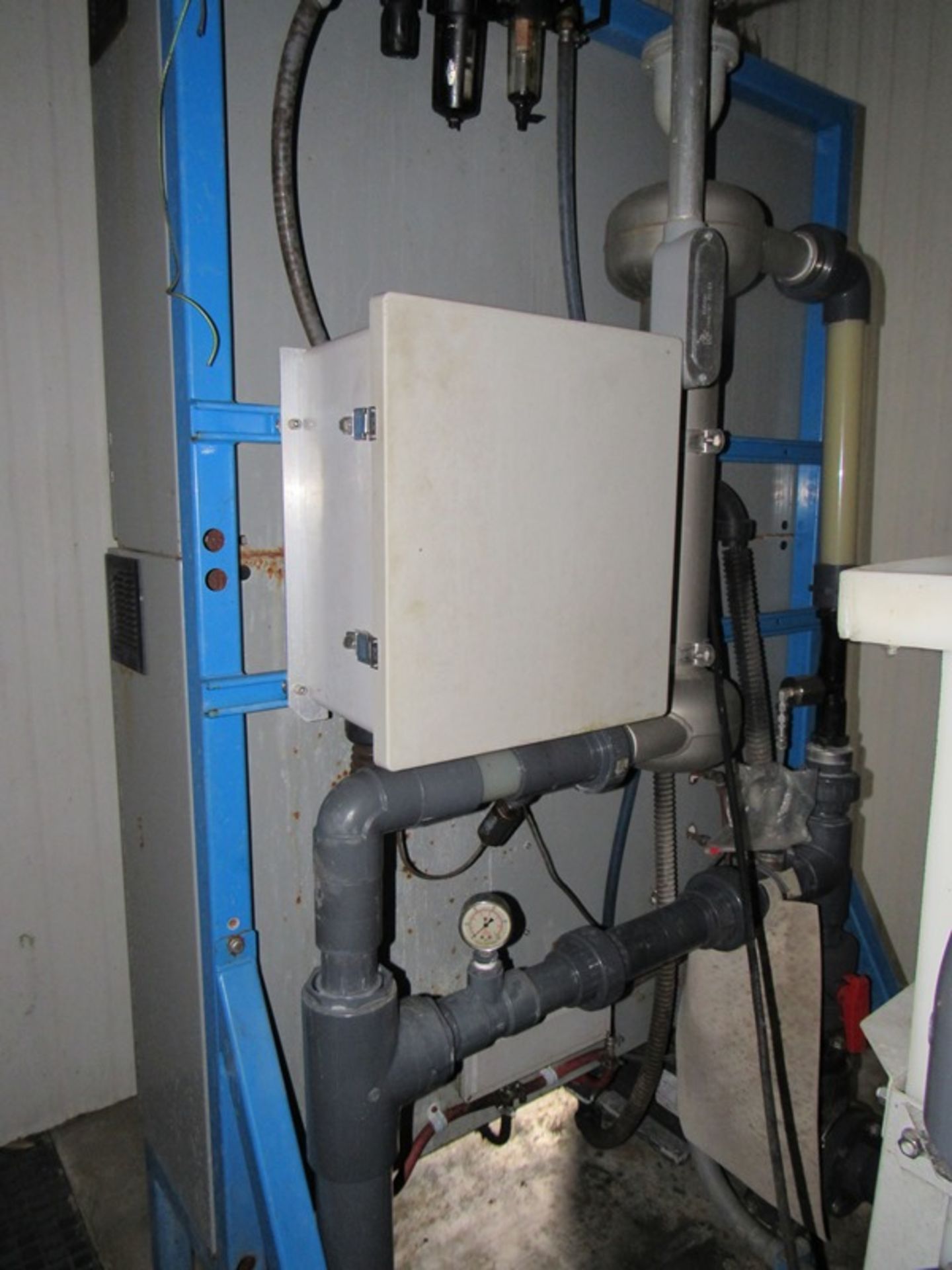 Water Ozonator System, Controls, Fiberglass Tank, Cooler, 5 h.p. motor on 3" pump (Required - Image 8 of 9