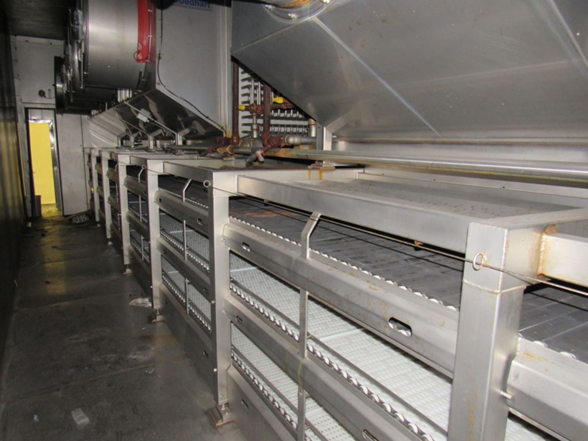 Frigoscandia Mdl. MBF-1-2-3400 Skaginn Multi-Belt IQF Freezer, Ser. #US050-006-004, 7000 Lbs. per - Image 9 of 26