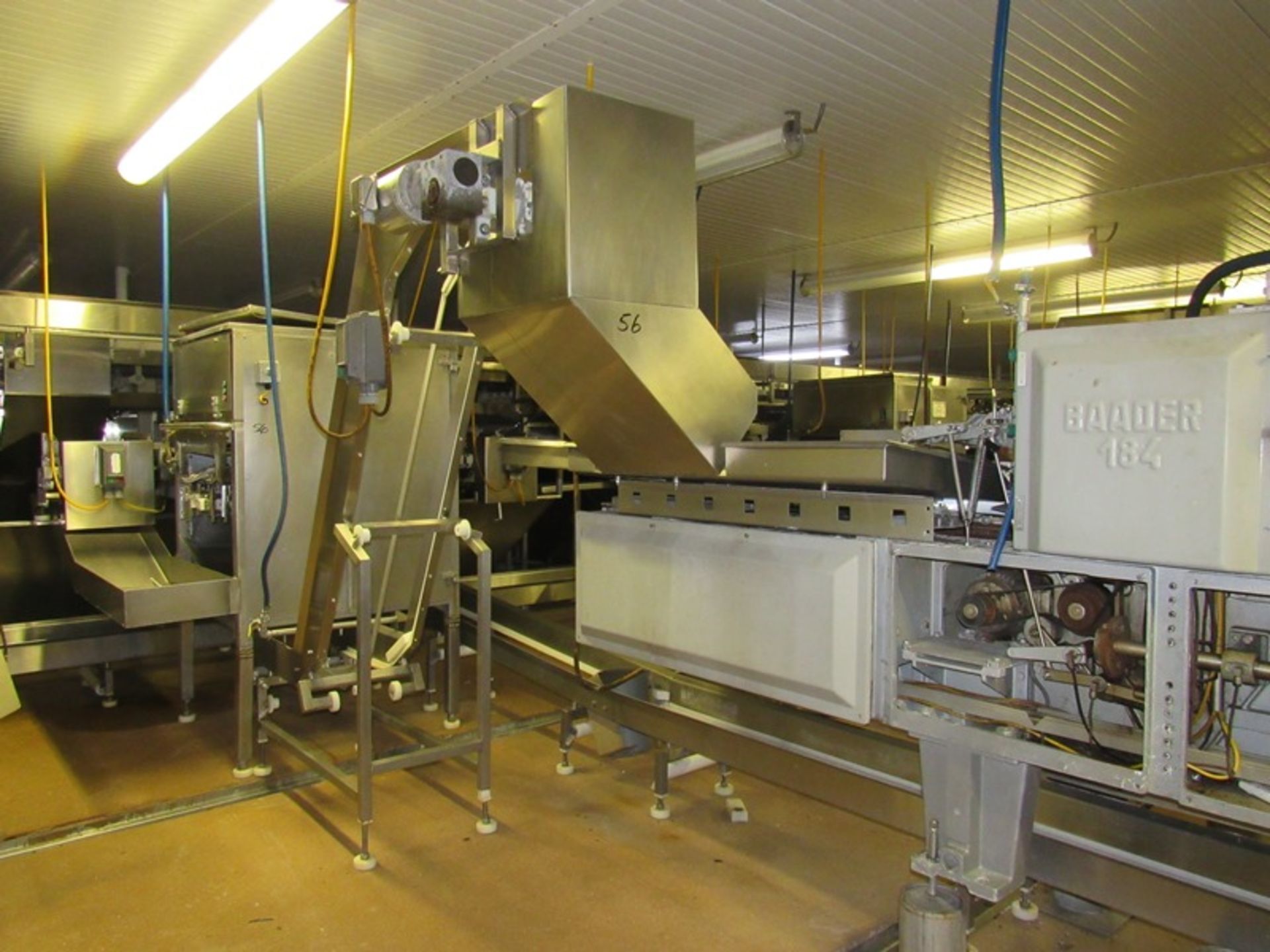 Lot Stainless Steel Automatic Heading Machine, 8 stations, stainless steel "Z" conveyor, 18" W X - Image 14 of 14