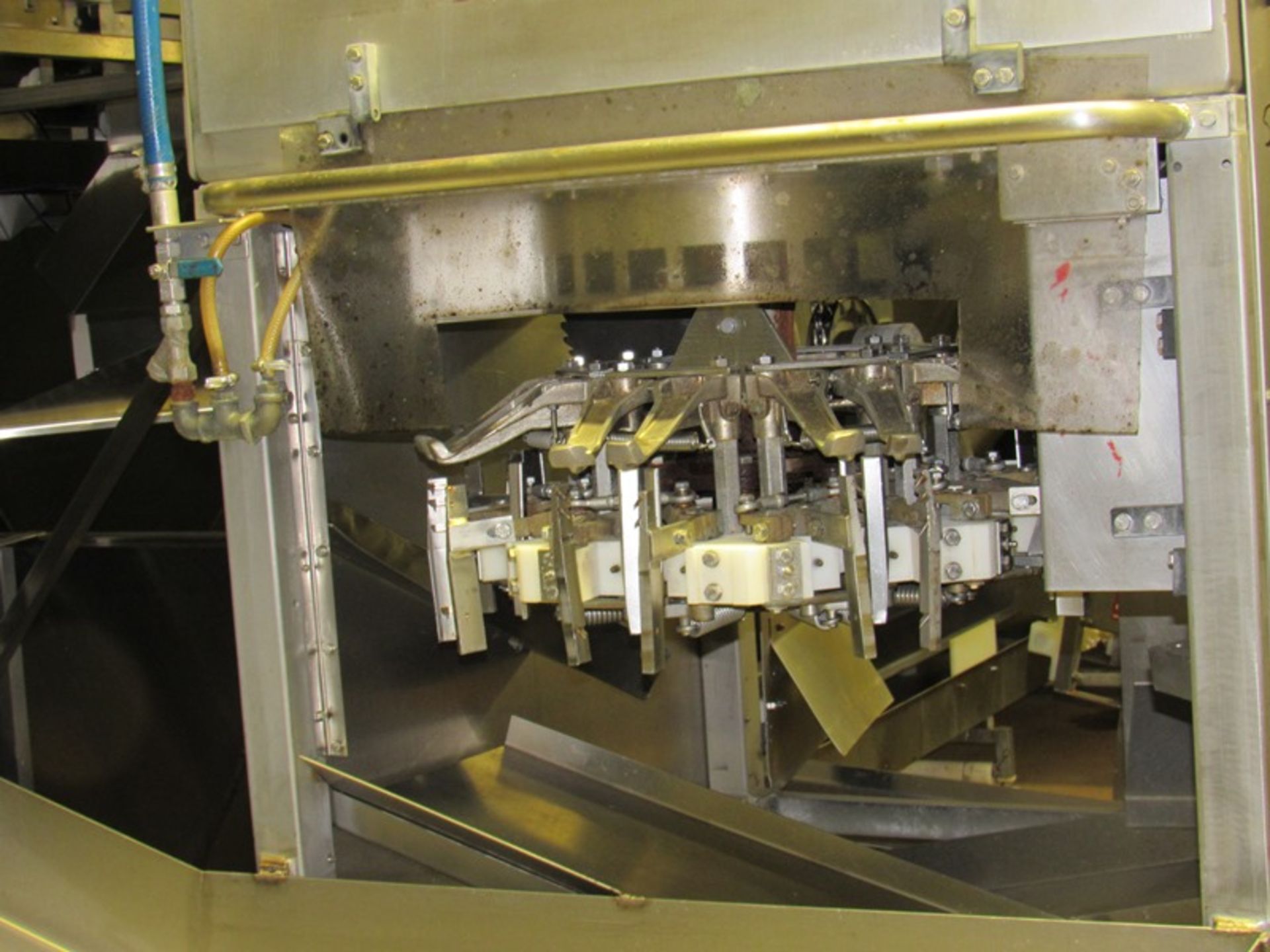 Lot Stainless Steel Automatic Heading Machine, 8 stations, stainless steel "Z" conveyor, 18" W X - Image 7 of 7