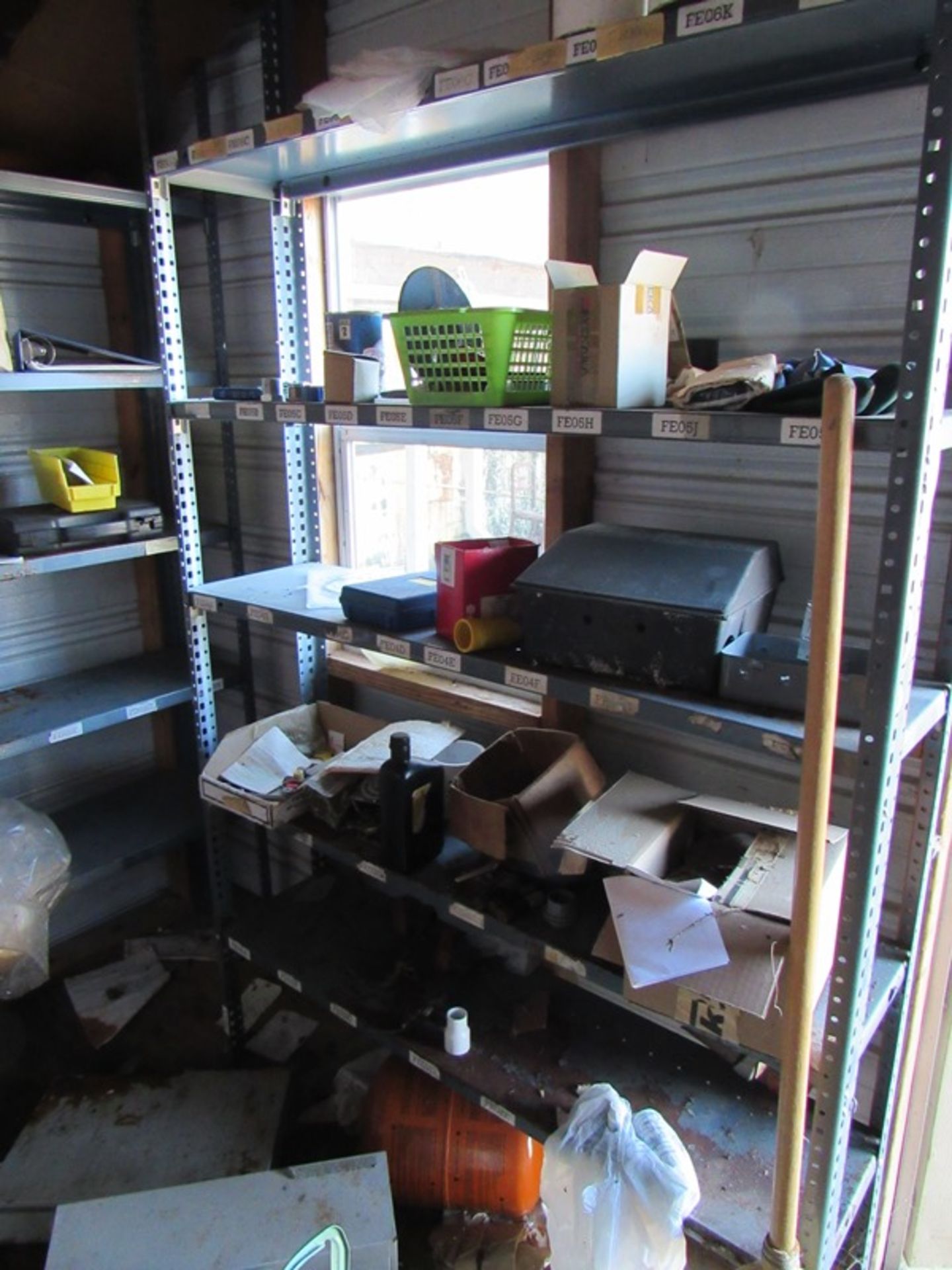 Lot Contents Refrigeration Parts Room: Respirators, Oxygen Tanks, File Cabinet, Shelving Units, - Image 6 of 6