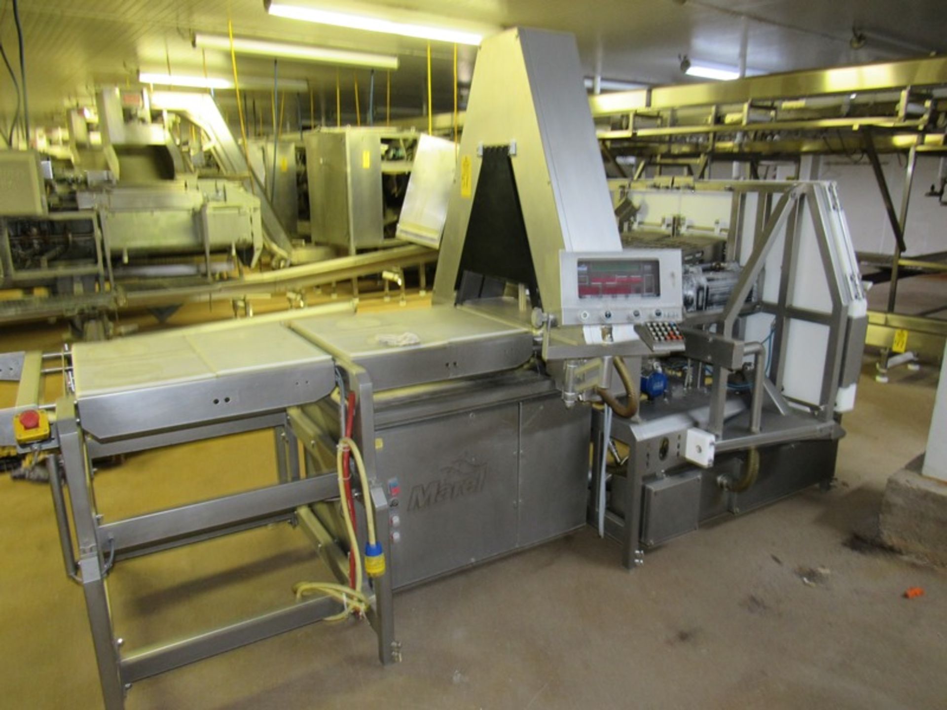 Marel Mdl. IPMX6000 Dual Lane Fish Fillet Machine, Ser. #1192, M2000 controls (Required Loading