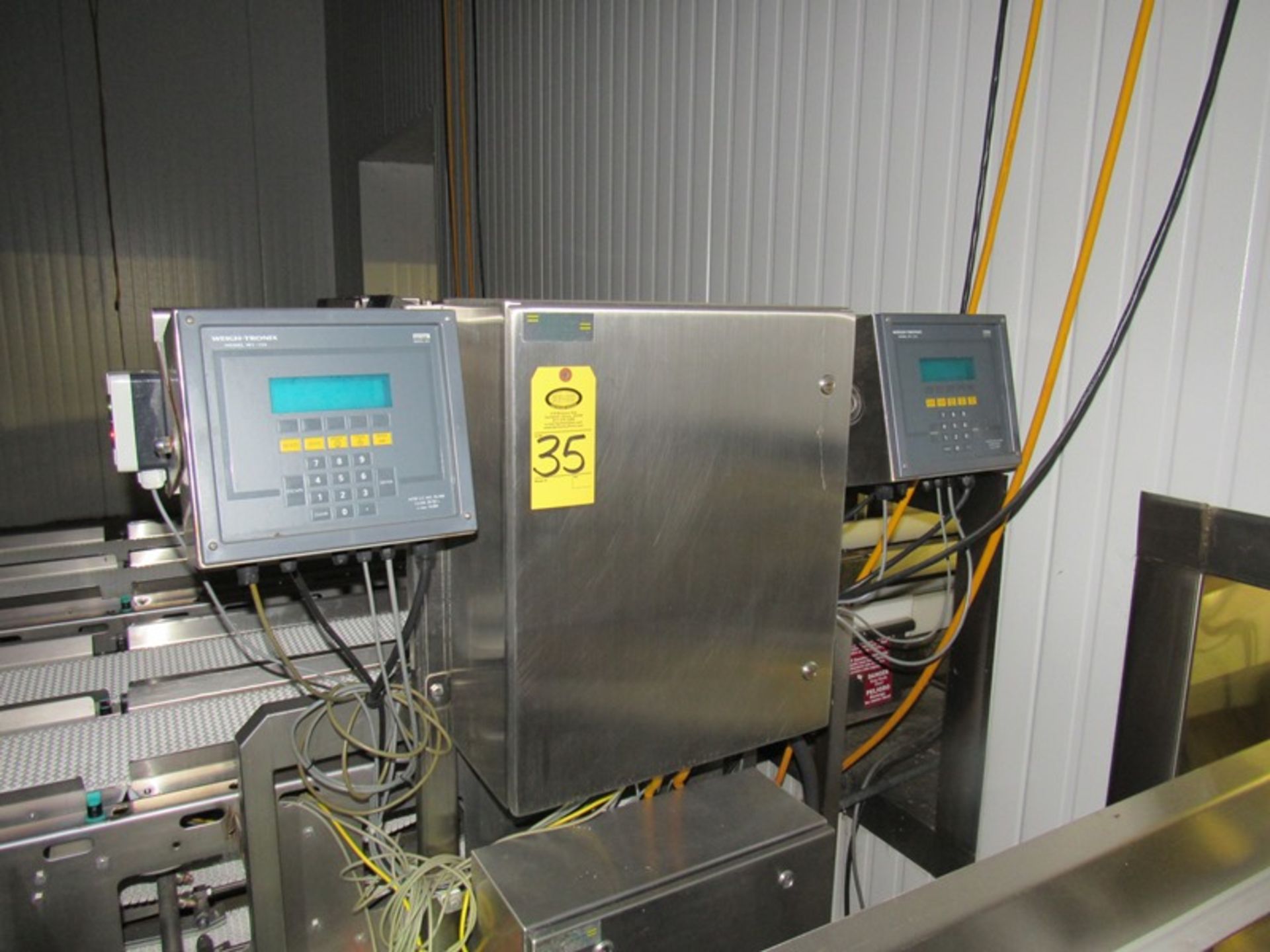 Stainless Steel Dual Lane Inline Checkweigher, 9" wide plastic belts 6' L, Weigh-Tronix Mdl. WI- - Image 3 of 3
