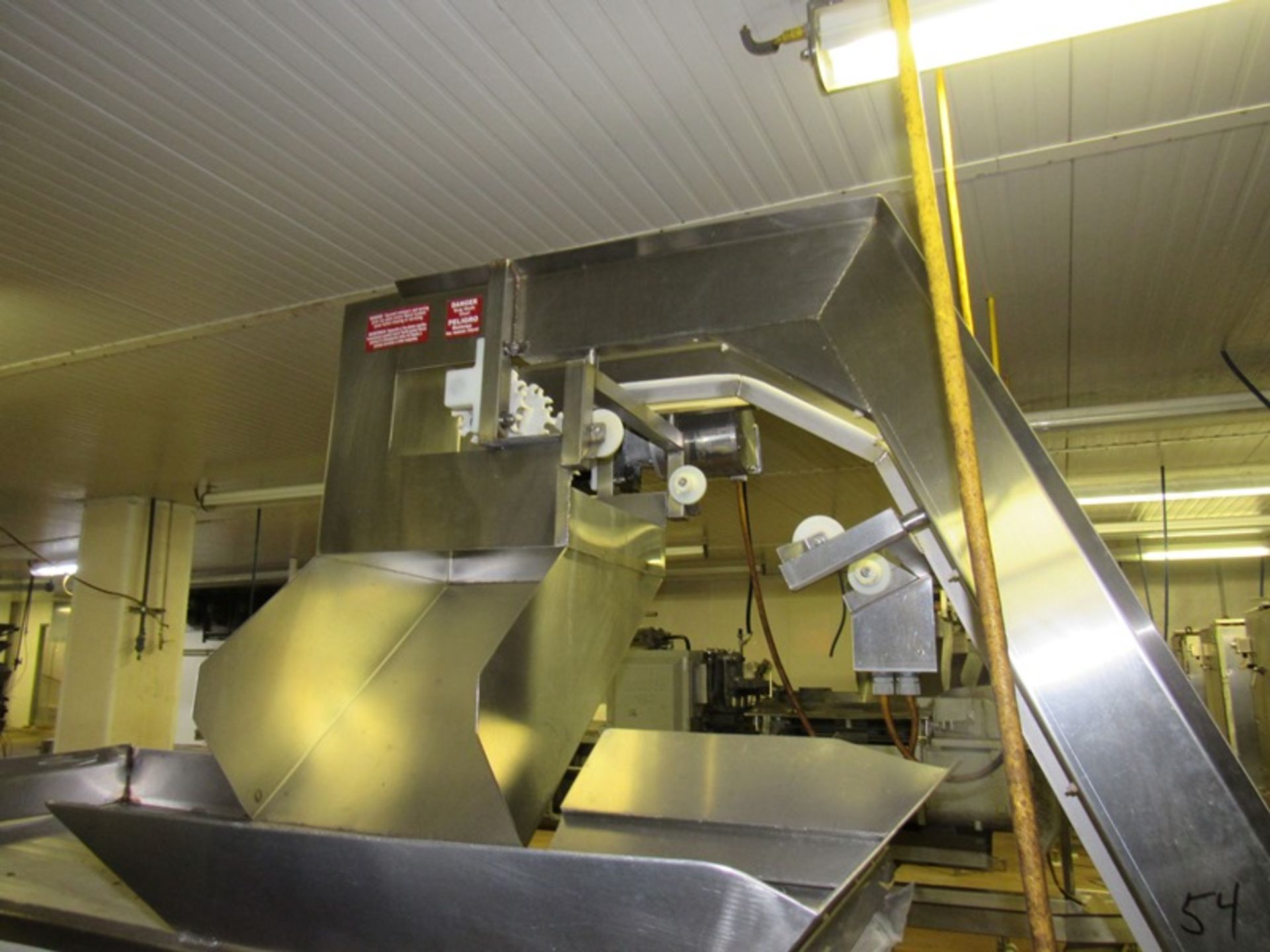 Lot Stainless Steel Automatic Heading Machine, 8 stations, stainless steel "Z" conveyor, 18" W X - Image 6 of 18