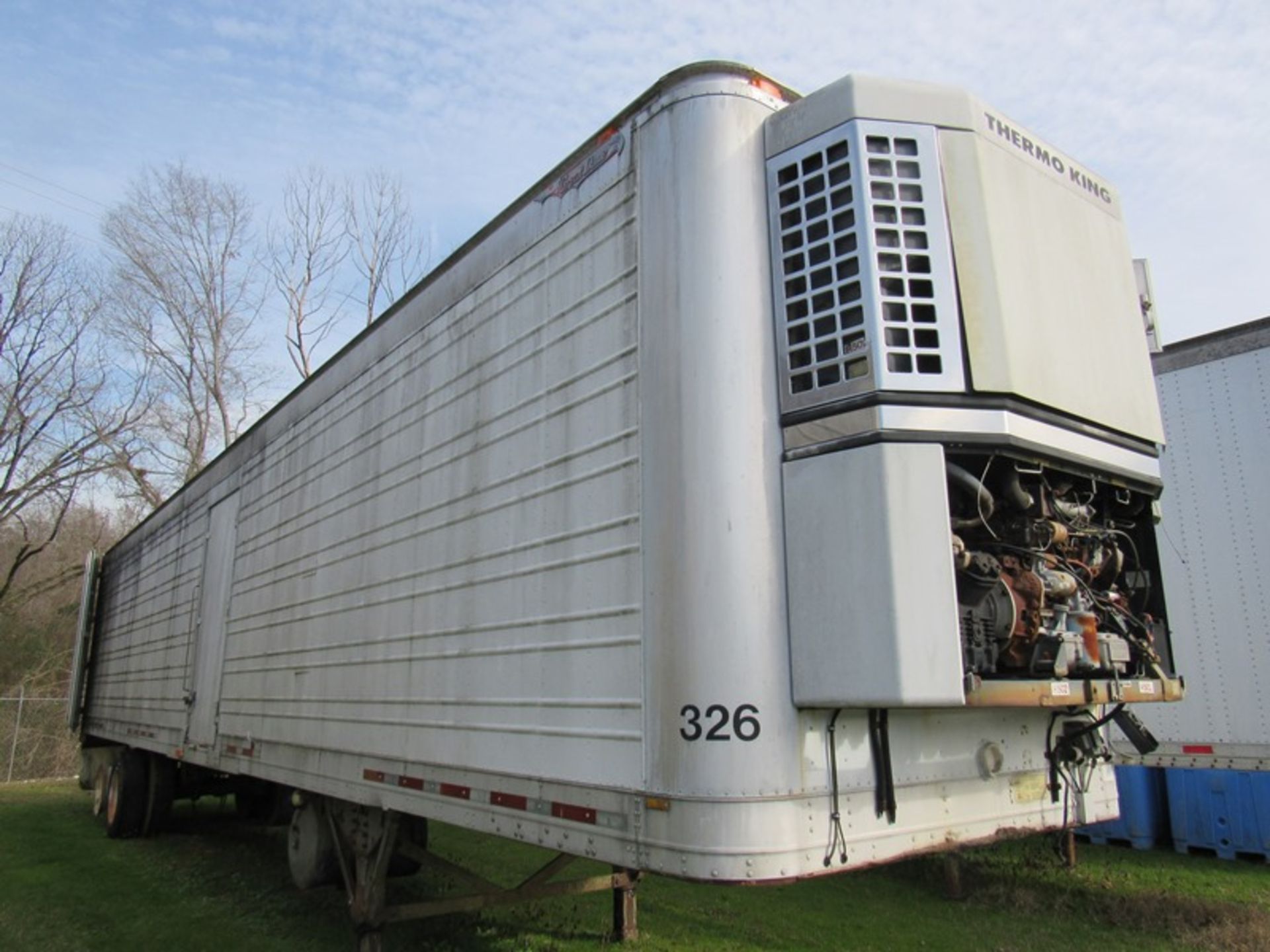 Great Dane VIN #1GRAA9628RB064101 Storage Trailer, 48" W reefer, no title, Mfg. 1993 (No Loading Fee - Image 2 of 9