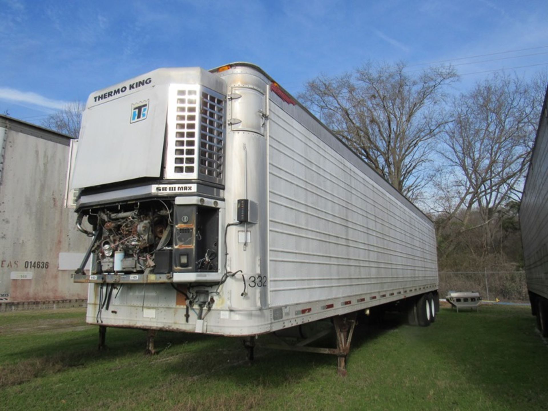 Great Dane VIN #1GRAA9624RB179603 Storage Trailer, 48" wide reefer, no title, Mfg. 1994 (No