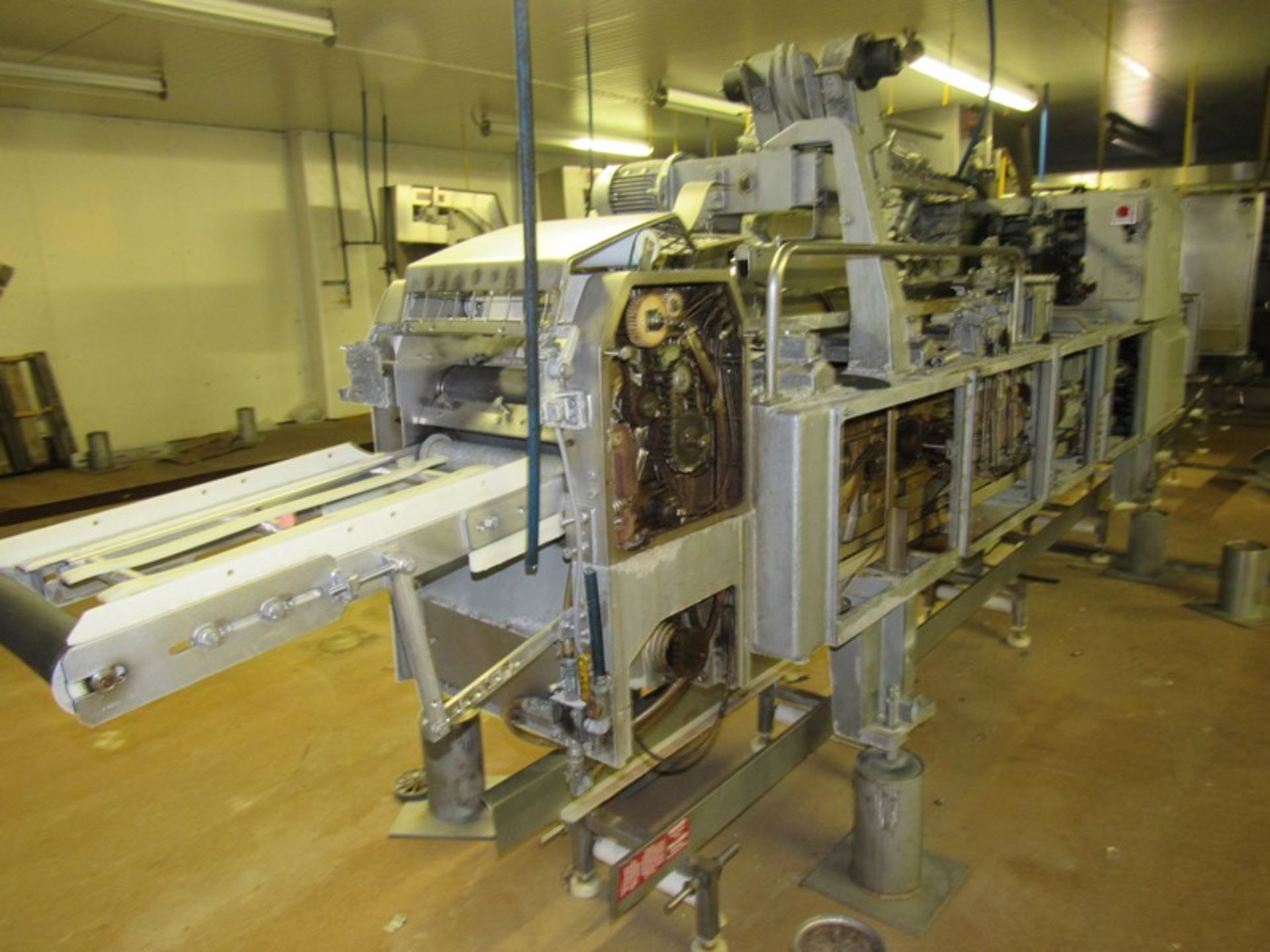 Lot Stainless Steel Automatic Heading Machine, 8 stations, stainless steel "Z" conveyor, 18" W X - Image 11 of 14