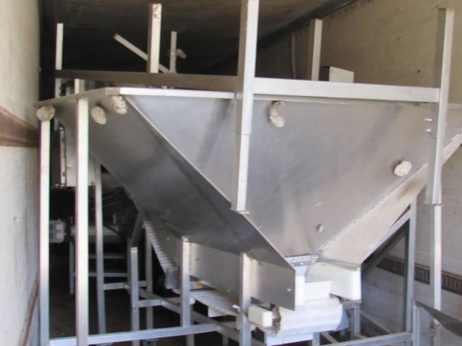 Contents Trailer: Stainless Steel Conveyors, Stainless Steel Hopper with incline conveyors, etc. ( - Image 5 of 6