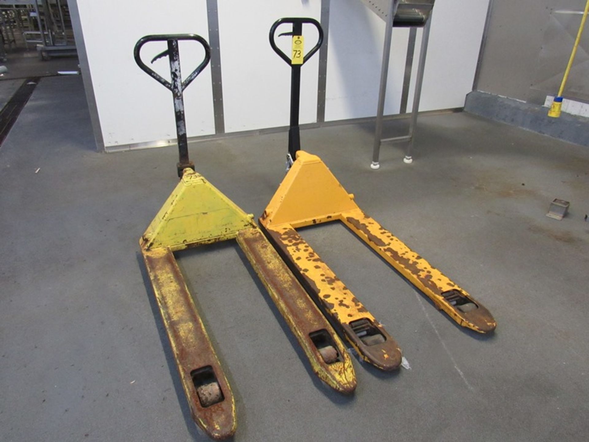 Pallet Jacks (Required Loading Fee $25.00 Norm Pavlish- Nebraska Stainless- (402)540-8843. Payment