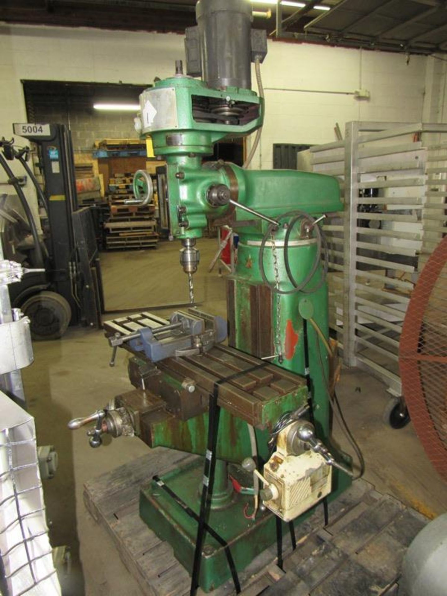 Milling Machine, 8" W X 3' L slotted bed (Late Pickup Only - March 24th to March 27th by appointment - Image 2 of 9