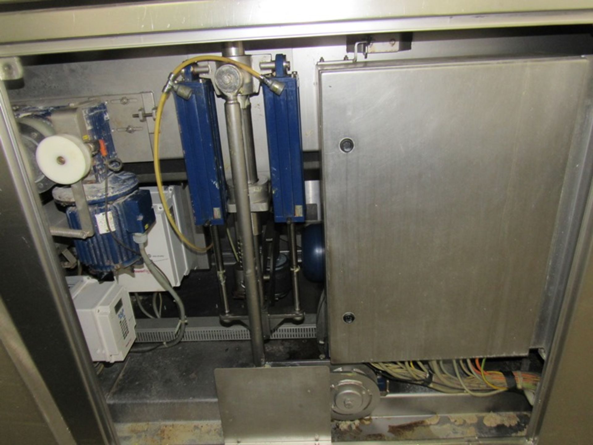 Schroeder Mdl. IMAX630 Wolftec Injector, double head, 273 needles head, 24" W X 10' L intralox - Image 17 of 32