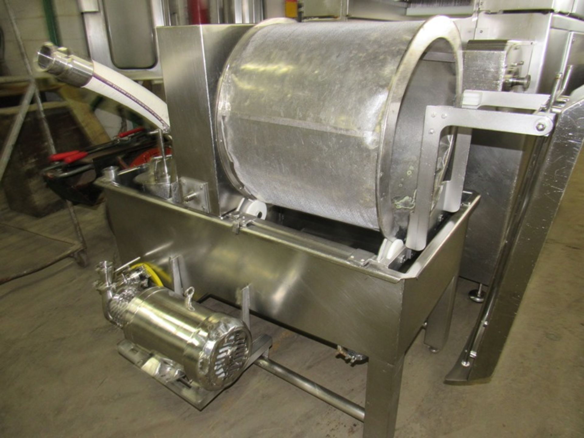 Schroeder Mdl. IMAX630 Wolftec Injector, double head, 273 needles head, 24" W X 10' L intralox - Image 29 of 32