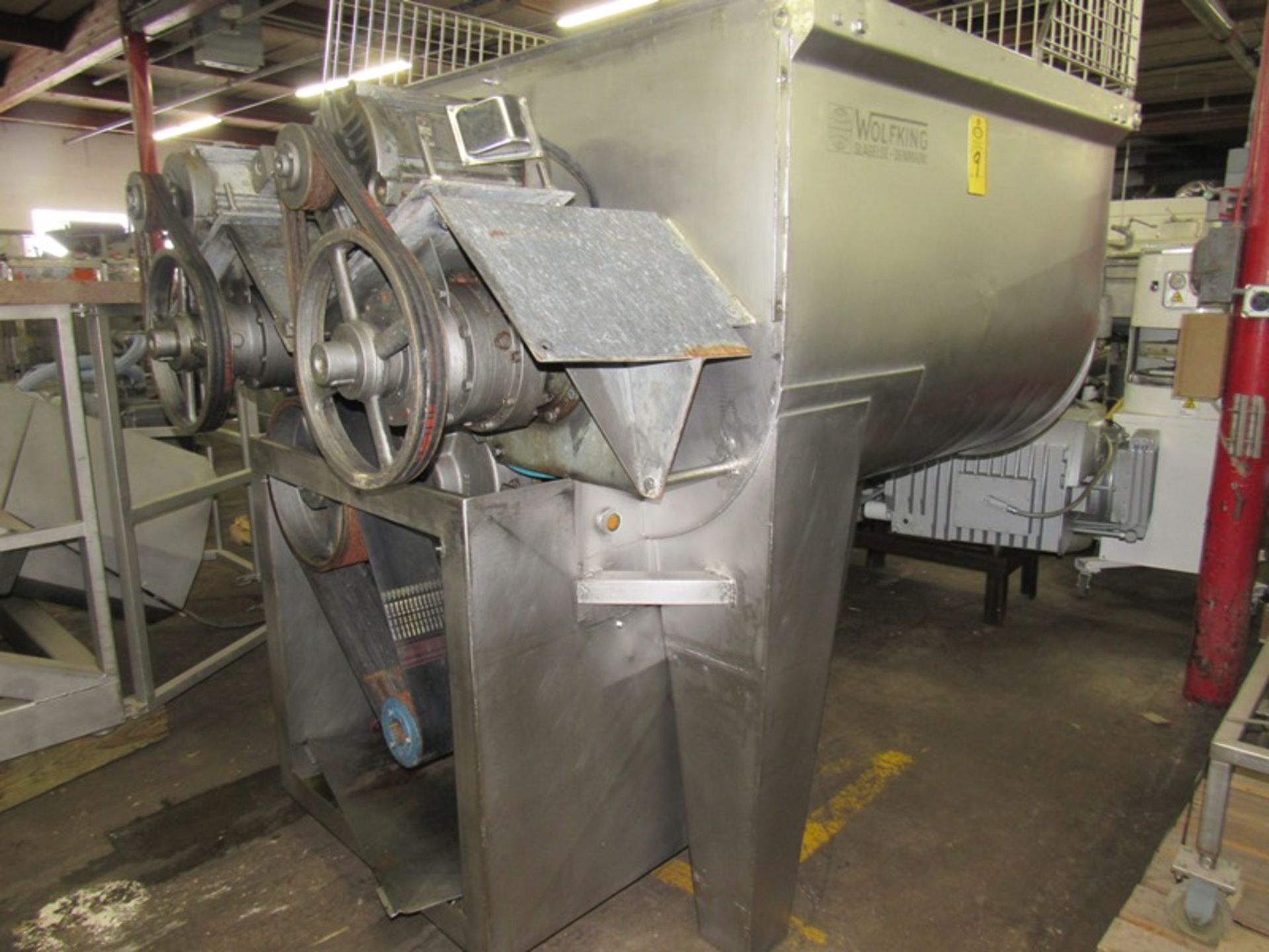 Wolfking Mdl. TSMG 1500/250 MIxer Grinder, missing auger, barrel and head - Image 3 of 11