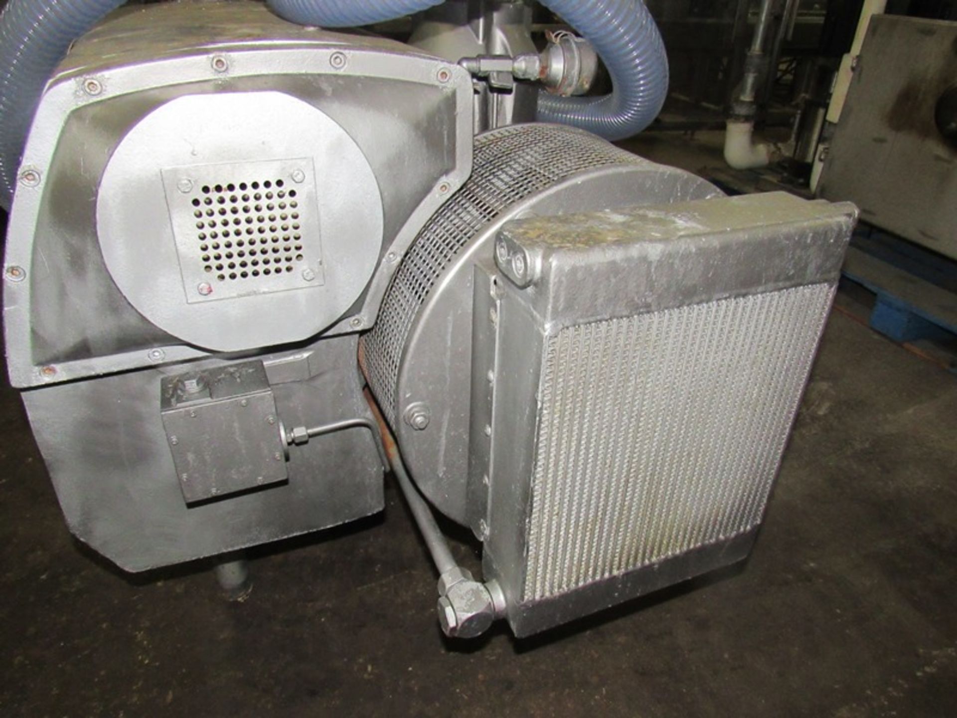 Busch Mdl. RA630 Vacuum Pump, 25 h.p., 230/460 volts, 3 phase, heat exchanger, rebuilt by TMS, - Image 3 of 5