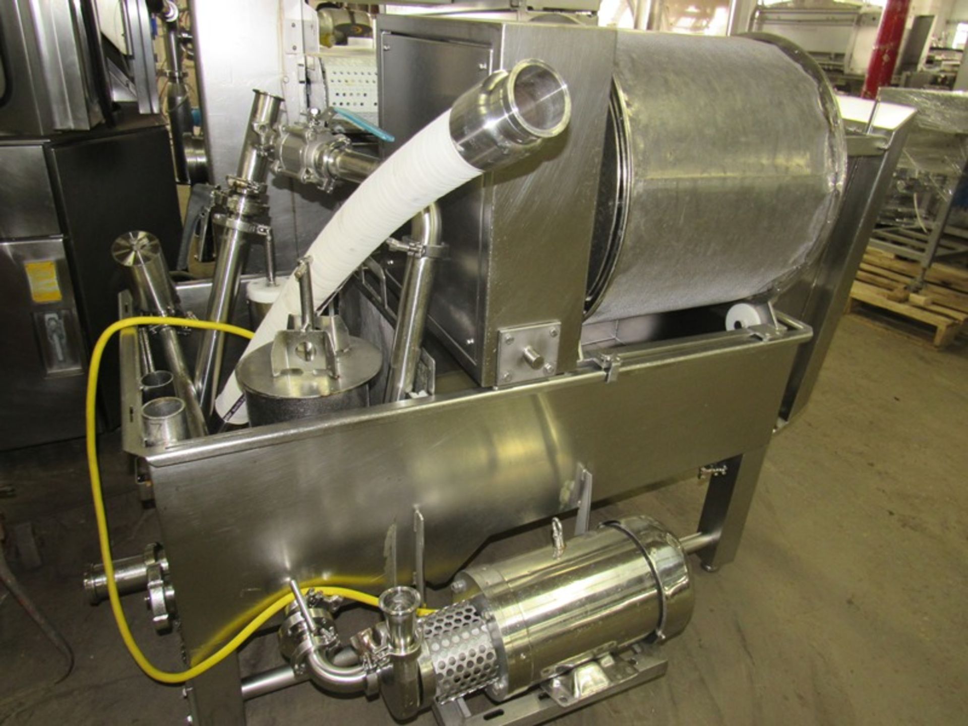 Schroeder Mdl. IMAX630 Wolftec Injector, double head, 273 needles head, 24" W X 10' L intralox - Image 30 of 32