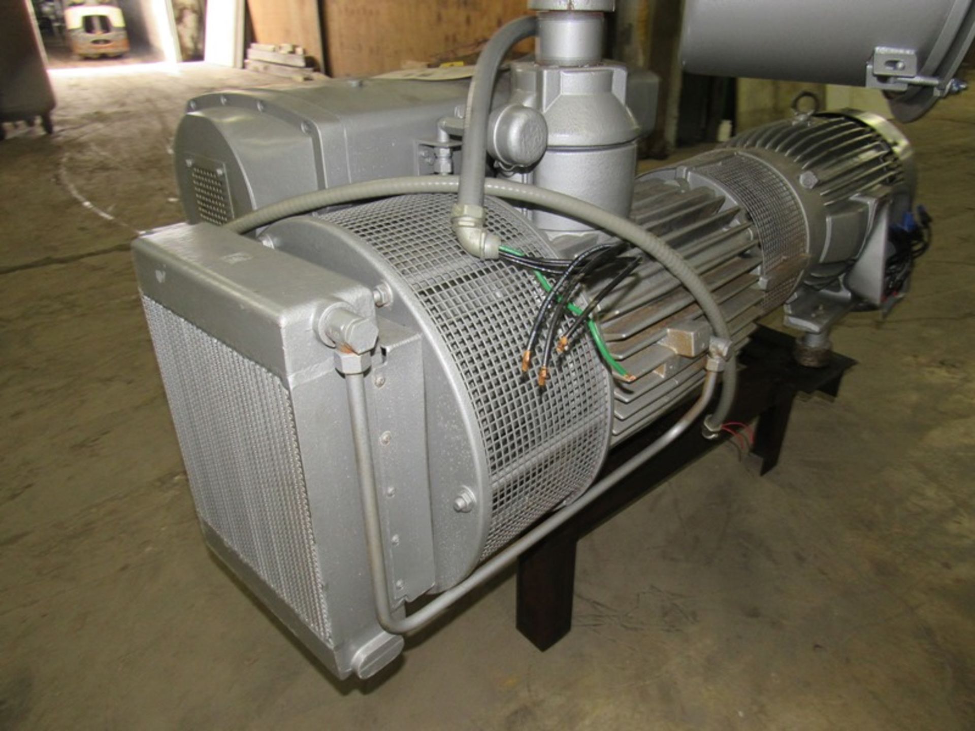 Busch Mdl. RA630 Vacuum Pump, 25 h.p., 230/460 volts, 3 phase, heat exchanger, rebuilt by TMS, - Image 4 of 6