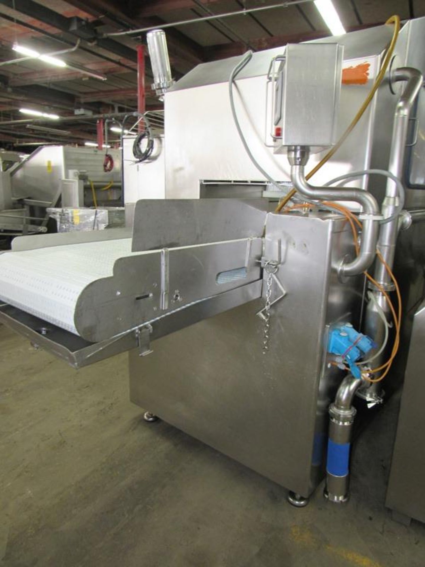 Schroeder Mdl. IMAX630 Wolftec Injector, double head, 273 needles head, 24" W X 10' L intralox - Image 5 of 32