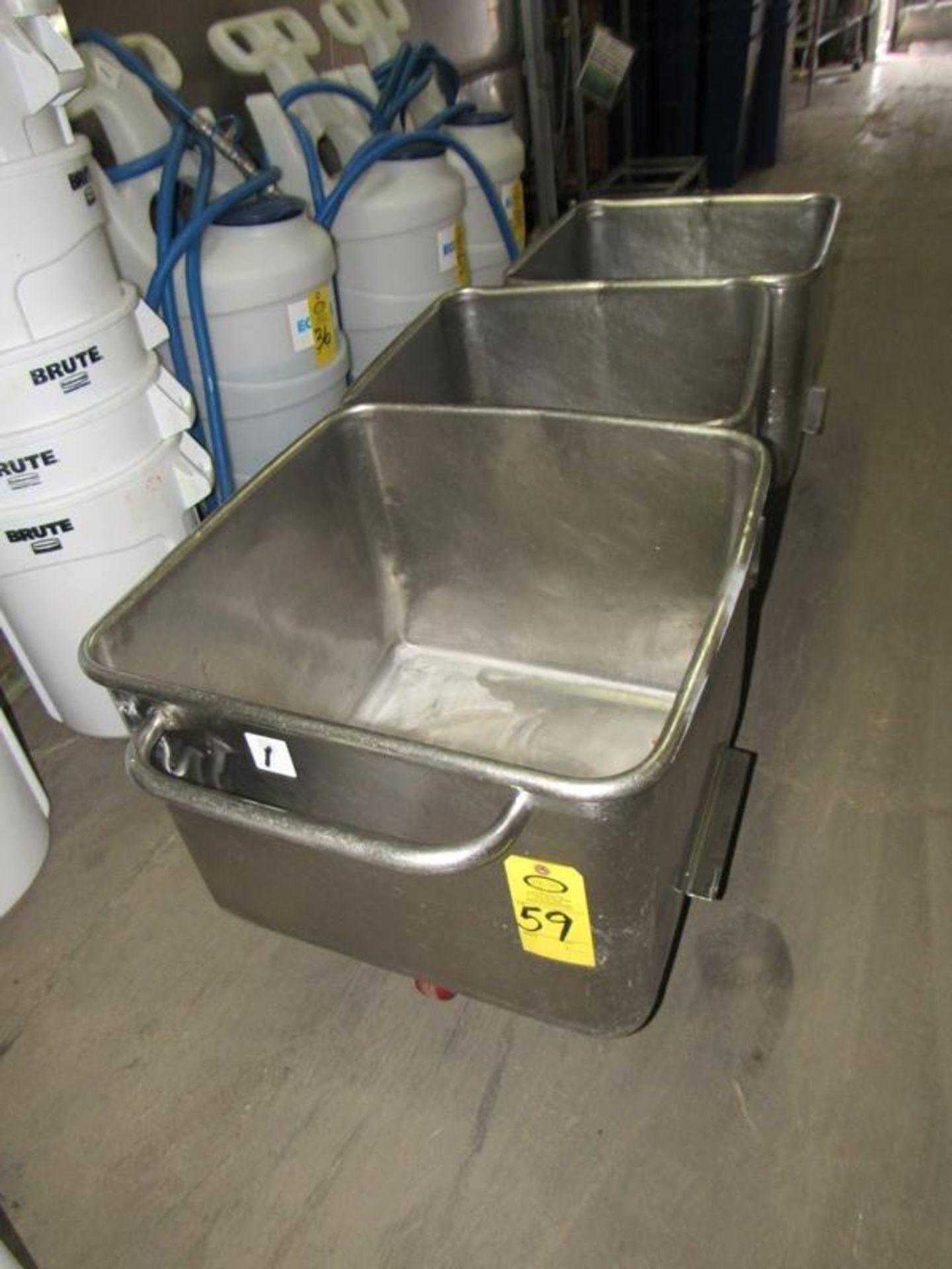 Stainless Steel Dump Buggies, 400 Lb. capacity