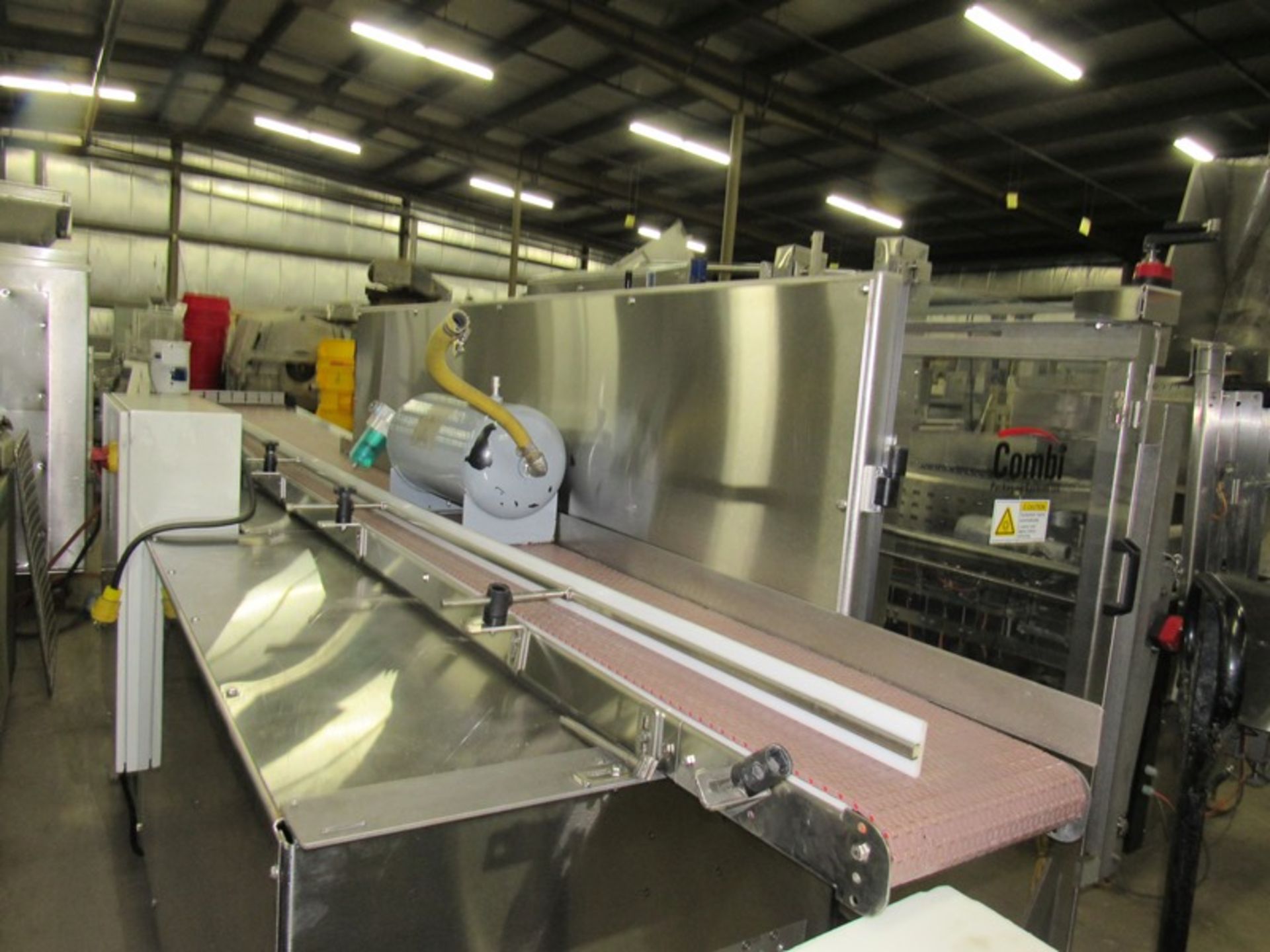 Combi Mdl. 2EZHS Case Erector, Ser. #2EZHS493846, Mfg. 2016, 460 volts, bottom case sealer - Image 4 of 11