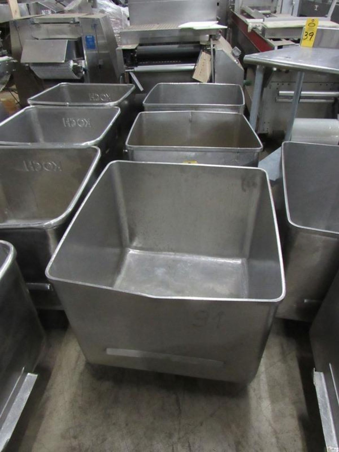 Stainless Steel Buggies, 400 Lb. capacity