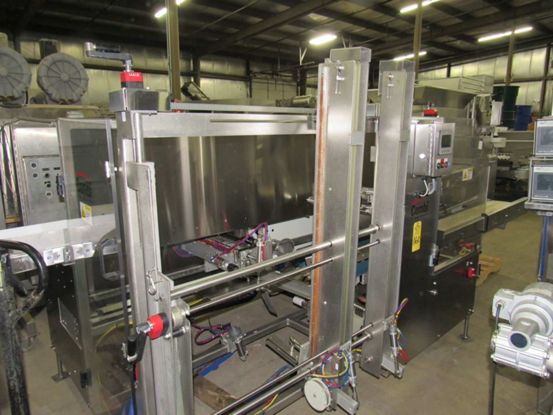 Combi Mdl. 2EZHS Case Erector, Ser. #2EZHS493846, Mfg. 2016, 460 volts, bottom case sealer