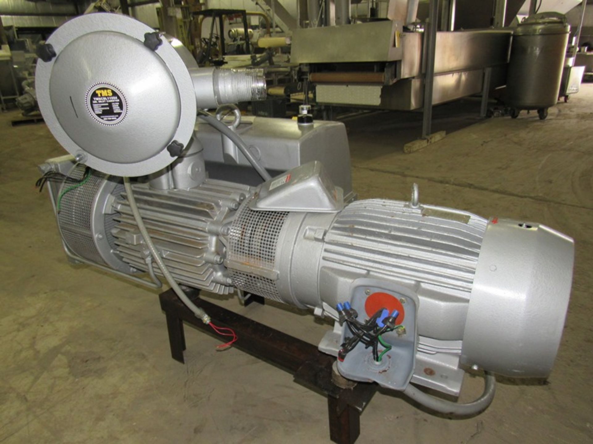 Busch Mdl. RA630 Vacuum Pump, 25 h.p., 230/460 volts, 3 phase, heat exchanger, rebuilt by TMS, - Image 2 of 6