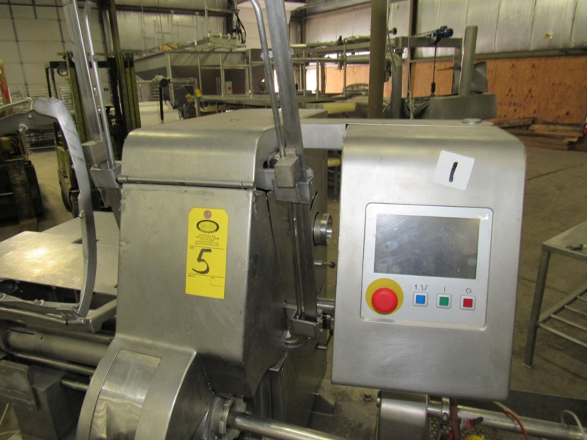 Poly-Clip Mdl. ICA8700 Automatic Double Clipper, touchscreen controls, sheet metal damage to covers - Image 11 of 11