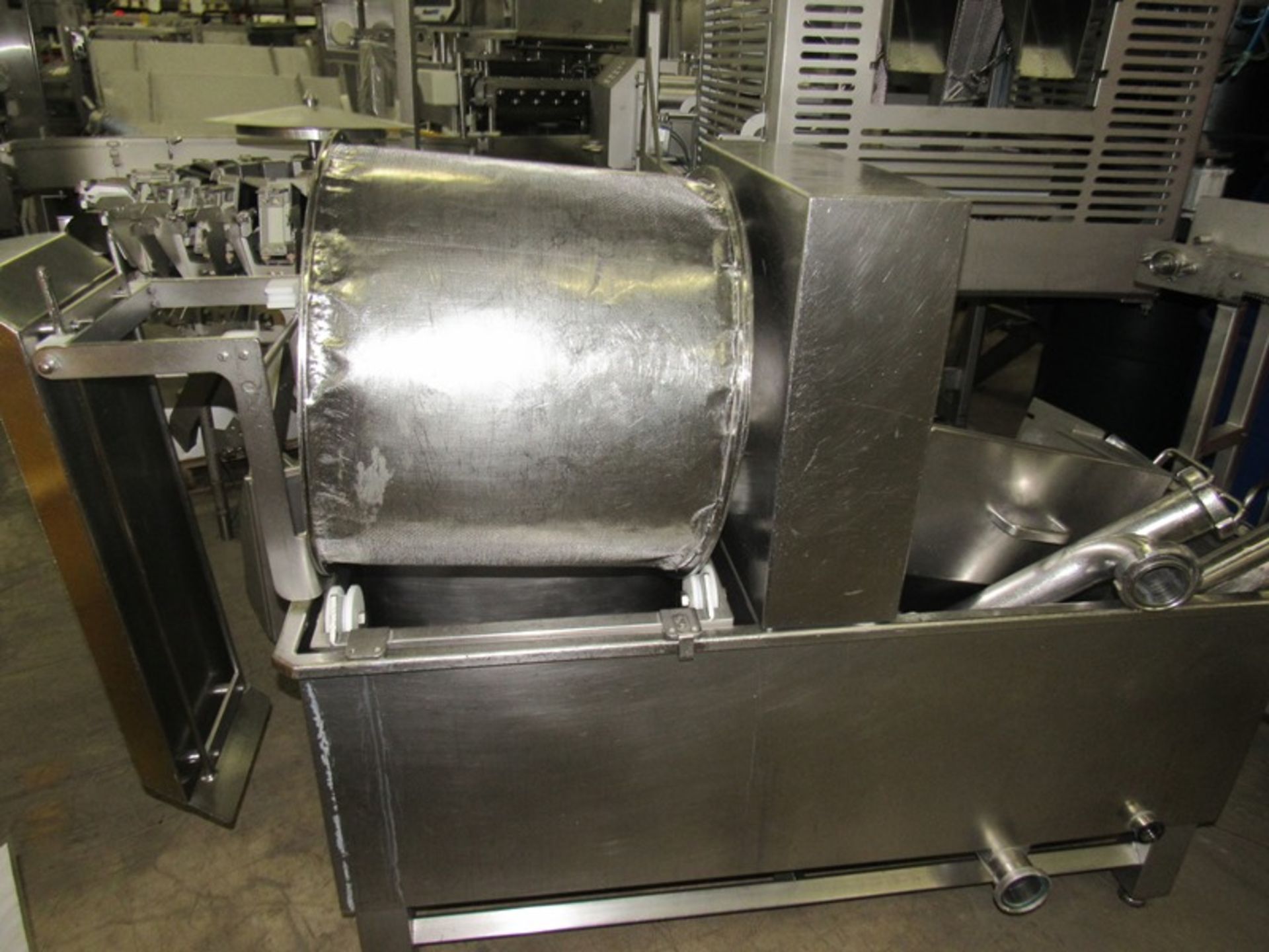 Schroeder Mdl. IMAX630 Wolftec Injector, double head, 273 needles head, 24" W X 10' L intralox - Image 27 of 32
