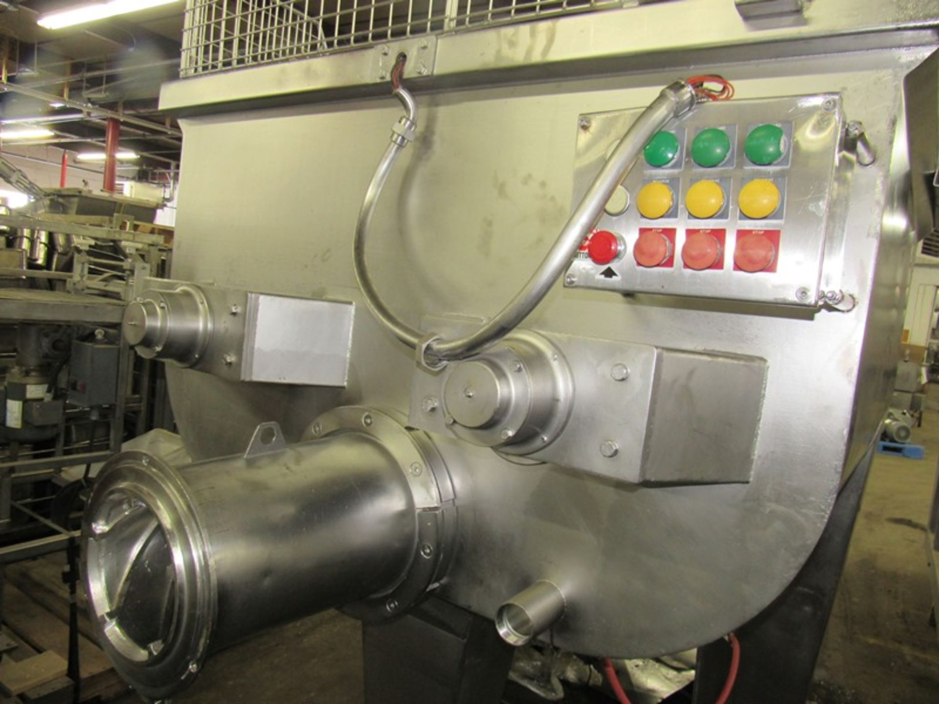 Wolfking Mdl. TSMG 1500/250 MIxer Grinder, missing auger, barrel and head - Image 6 of 11