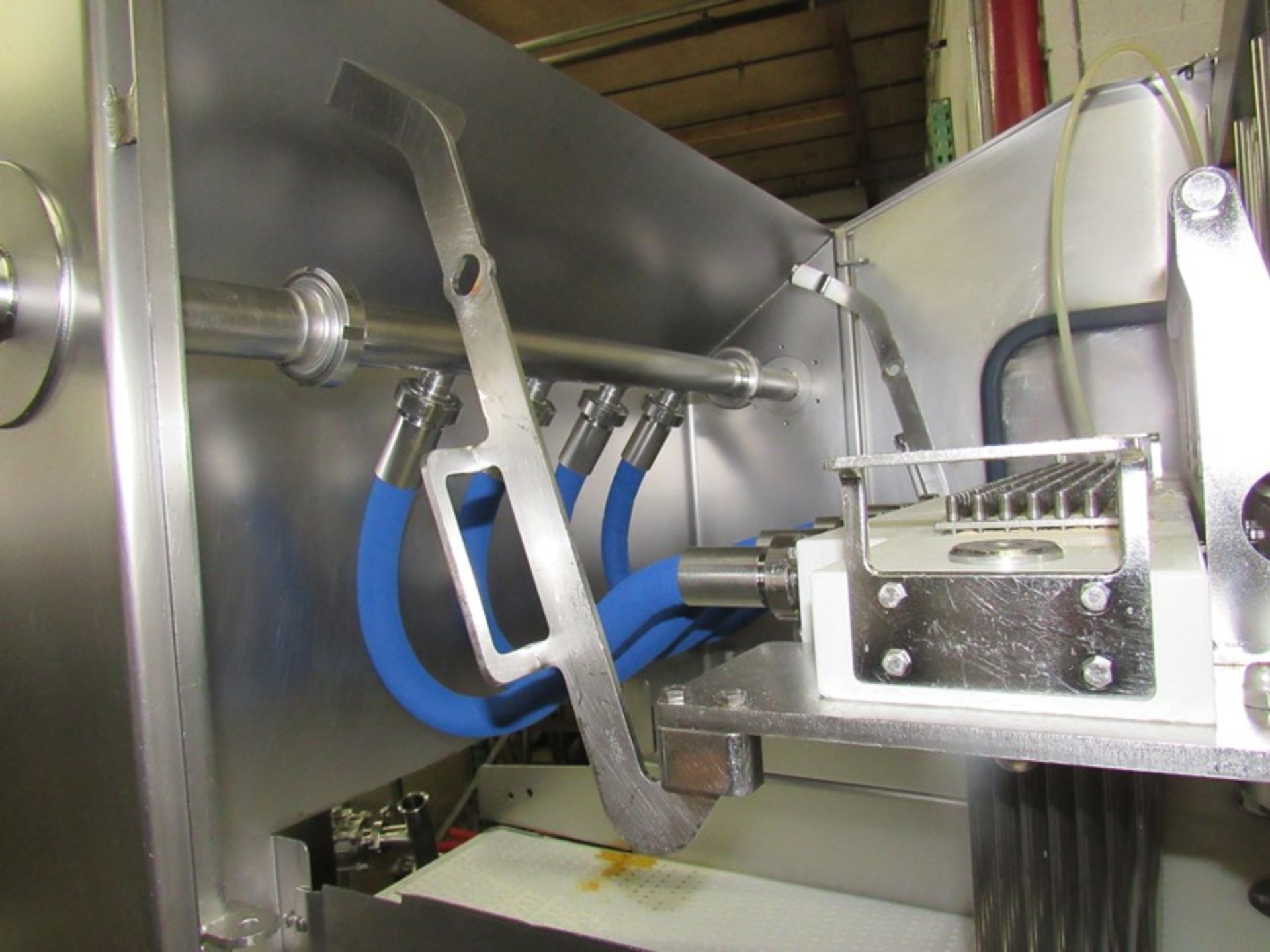 Schroeder Mdl. IMAX630 Wolftec Injector, double head, 273 needles head, 24" W X 10' L intralox - Image 12 of 32