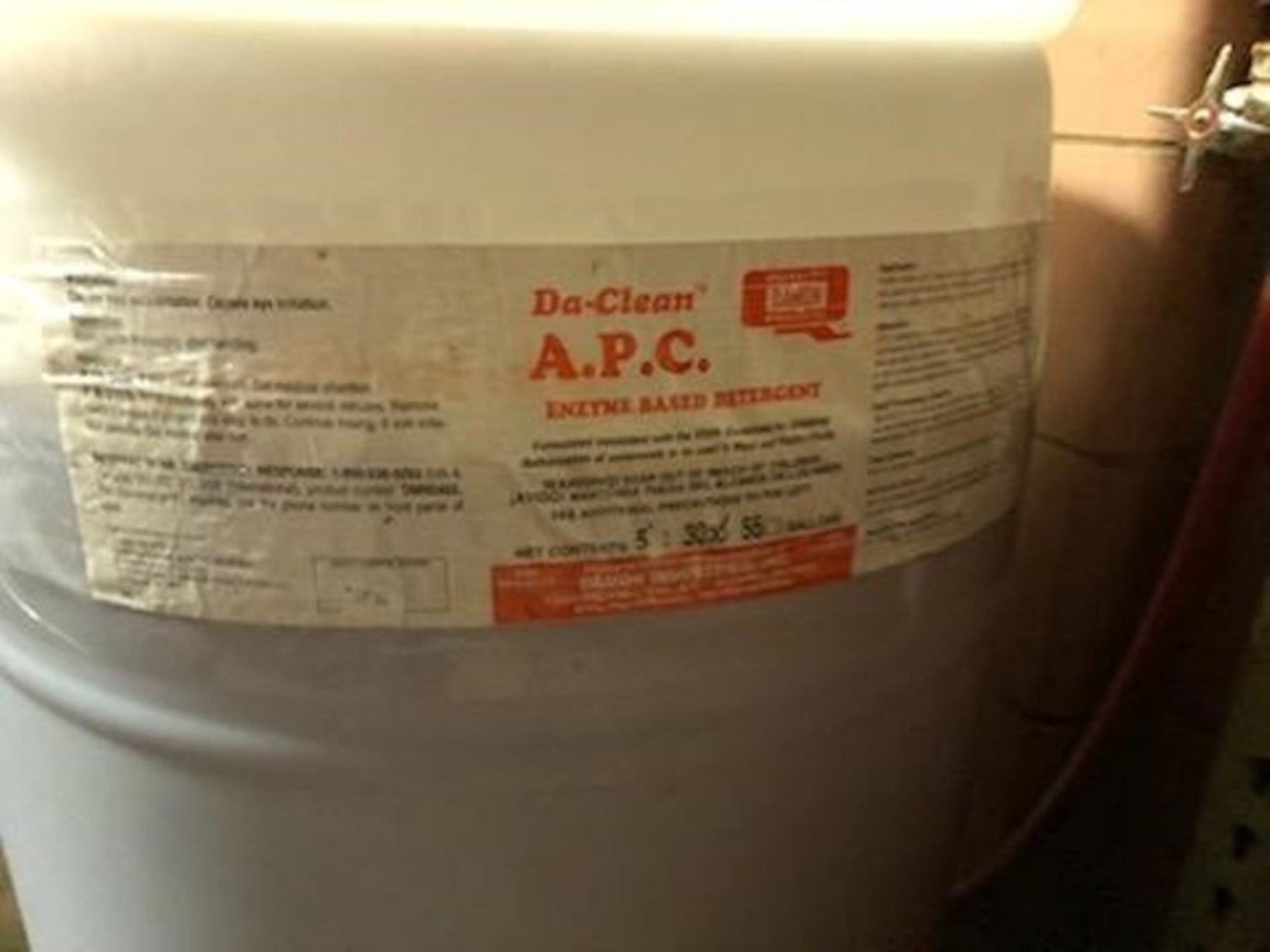 Damon Mdl. A.P.C. Enzyme Base Detergent with hand pump, approx. 50 gallons (Required Loading Fee $ - Image 2 of 2