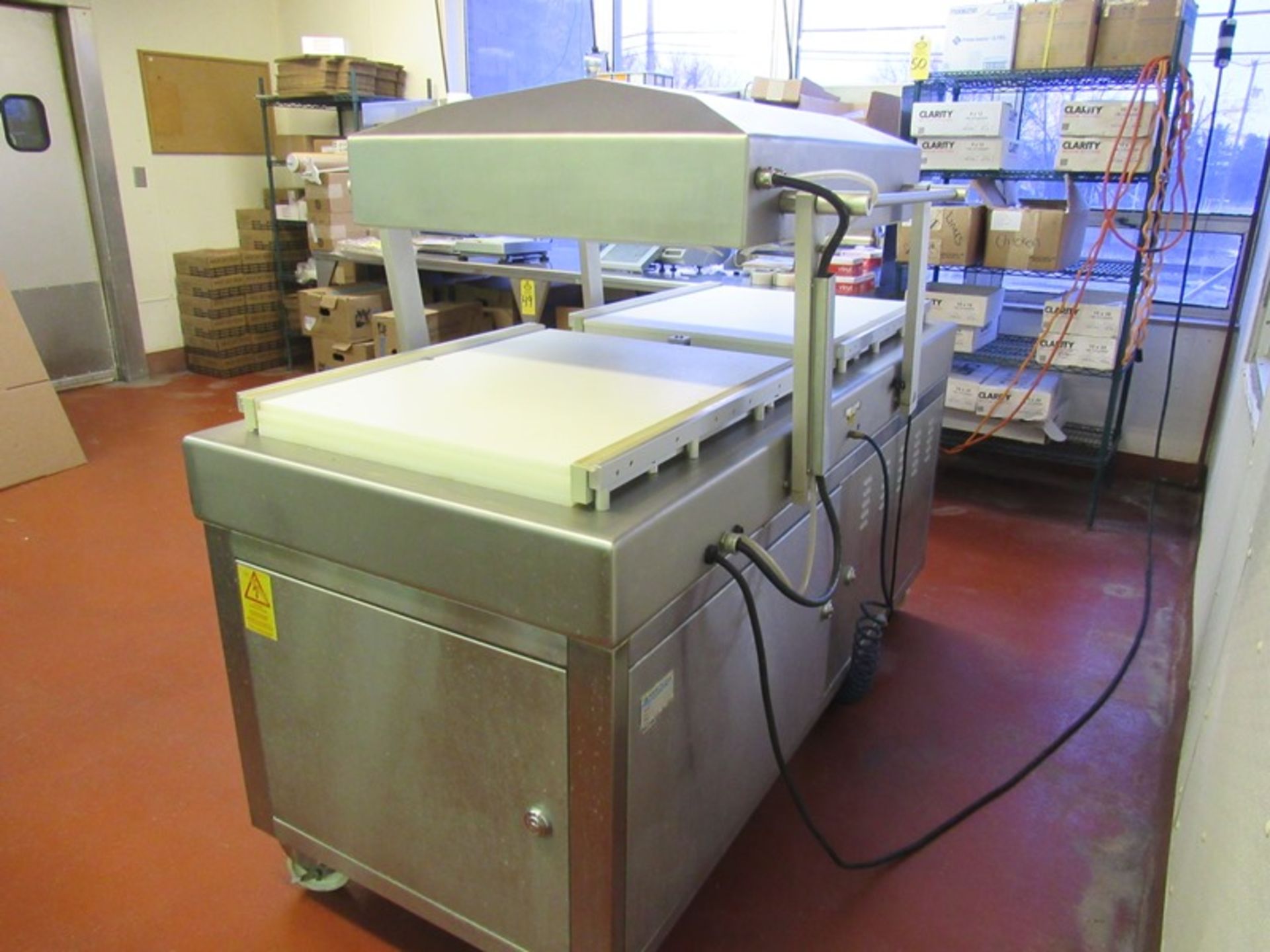 Promarks Mdl. DC800S-FB-PK Double Chamber Packaging Machine, Ser. #6030105, 25" W X 31" L seal - Image 3 of 14