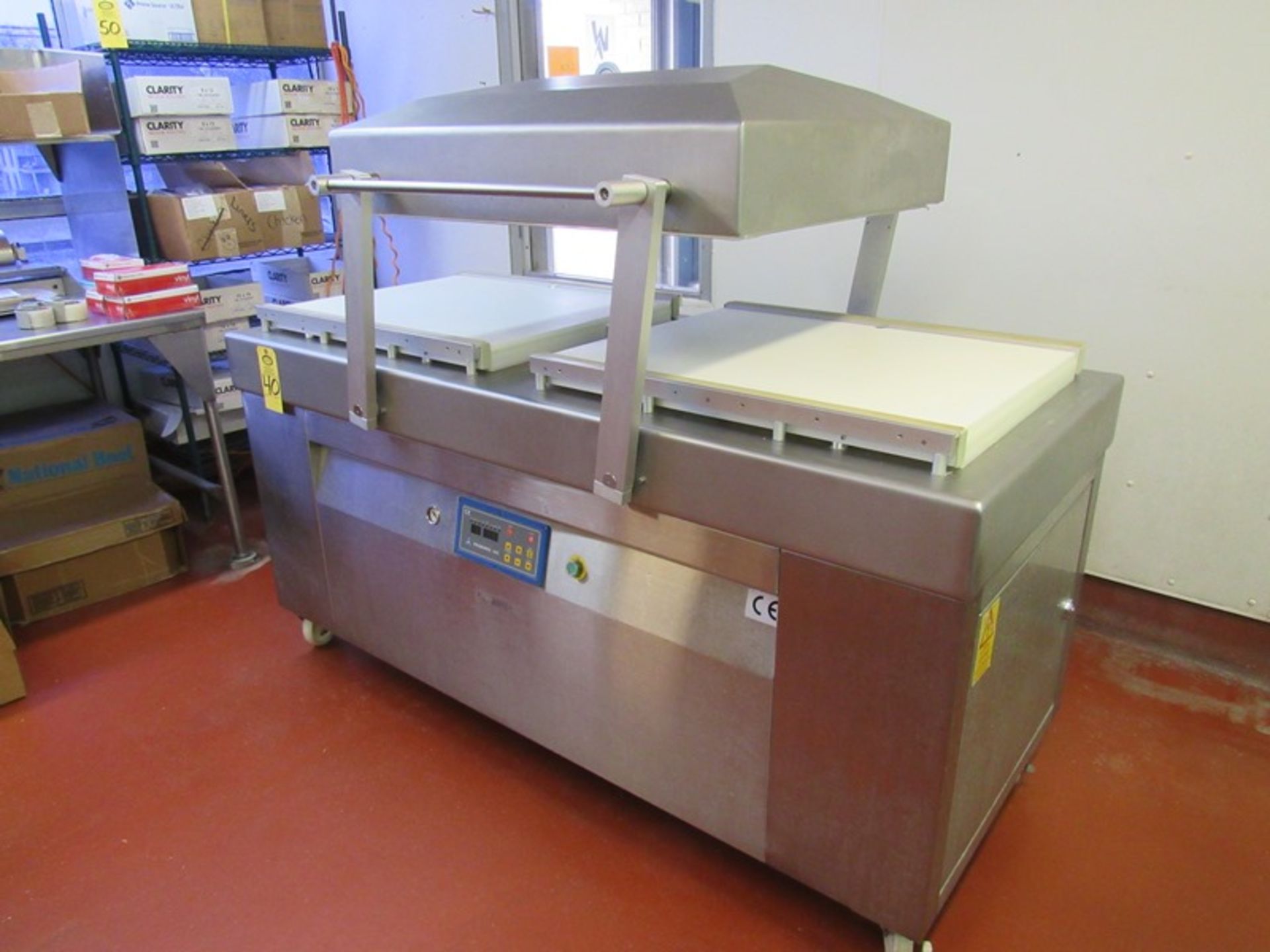 Promarks Mdl. DC800S-FB-PK Double Chamber Packaging Machine, Ser. #6030105, 25" W X 31" L seal - Image 2 of 14