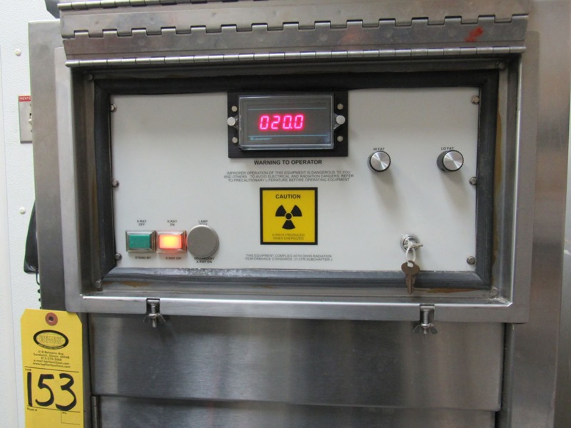 Kartridge Pak Mdl. 316-3 Anyl Ray Fat Tester with (1) test pot, manual (Required Loading Fee $75. - Image 3 of 5