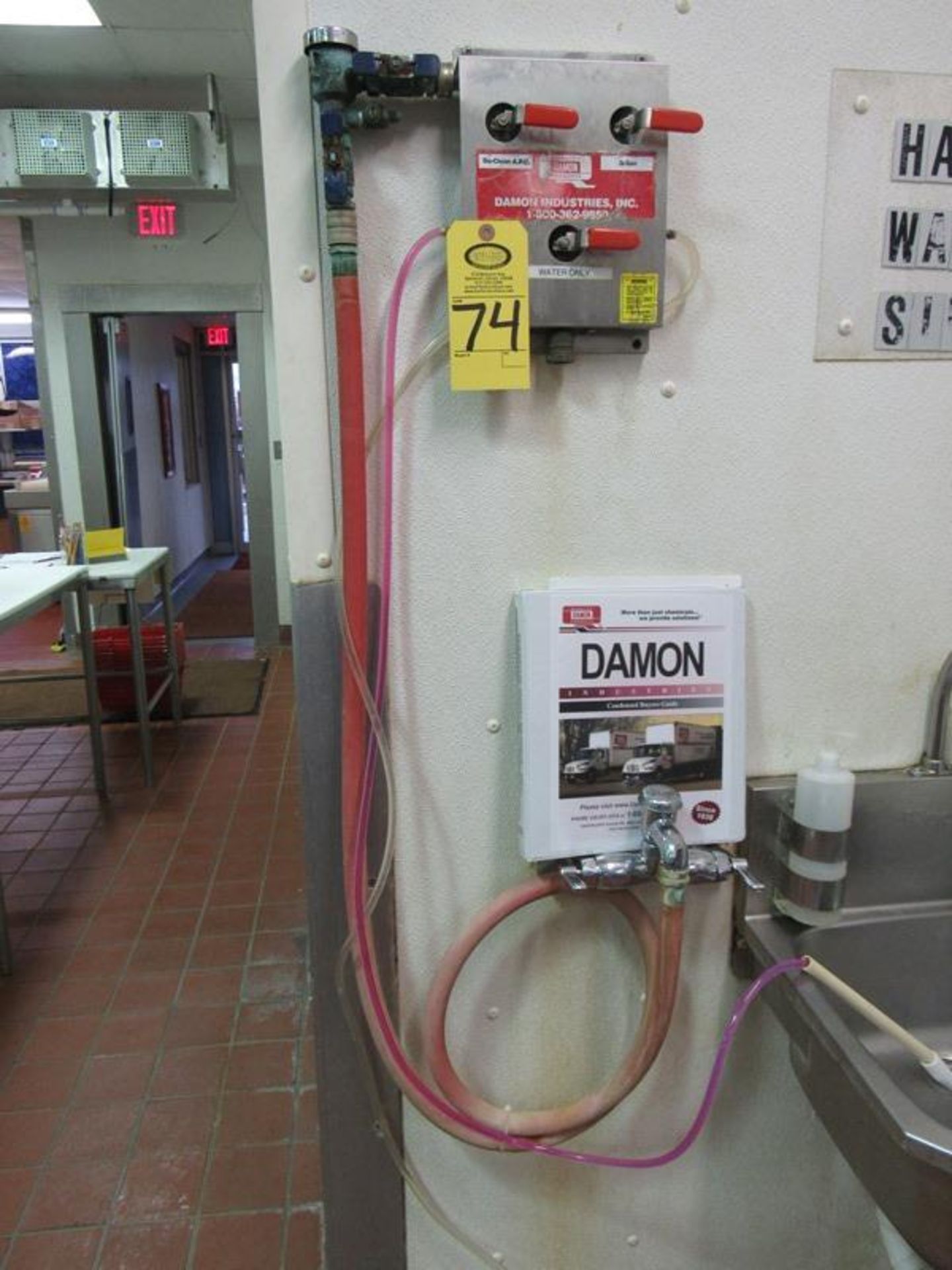 Damon Sanitation Stations with hoses (Required Loading Fee $10.00 - Small Items Will Be Loaded