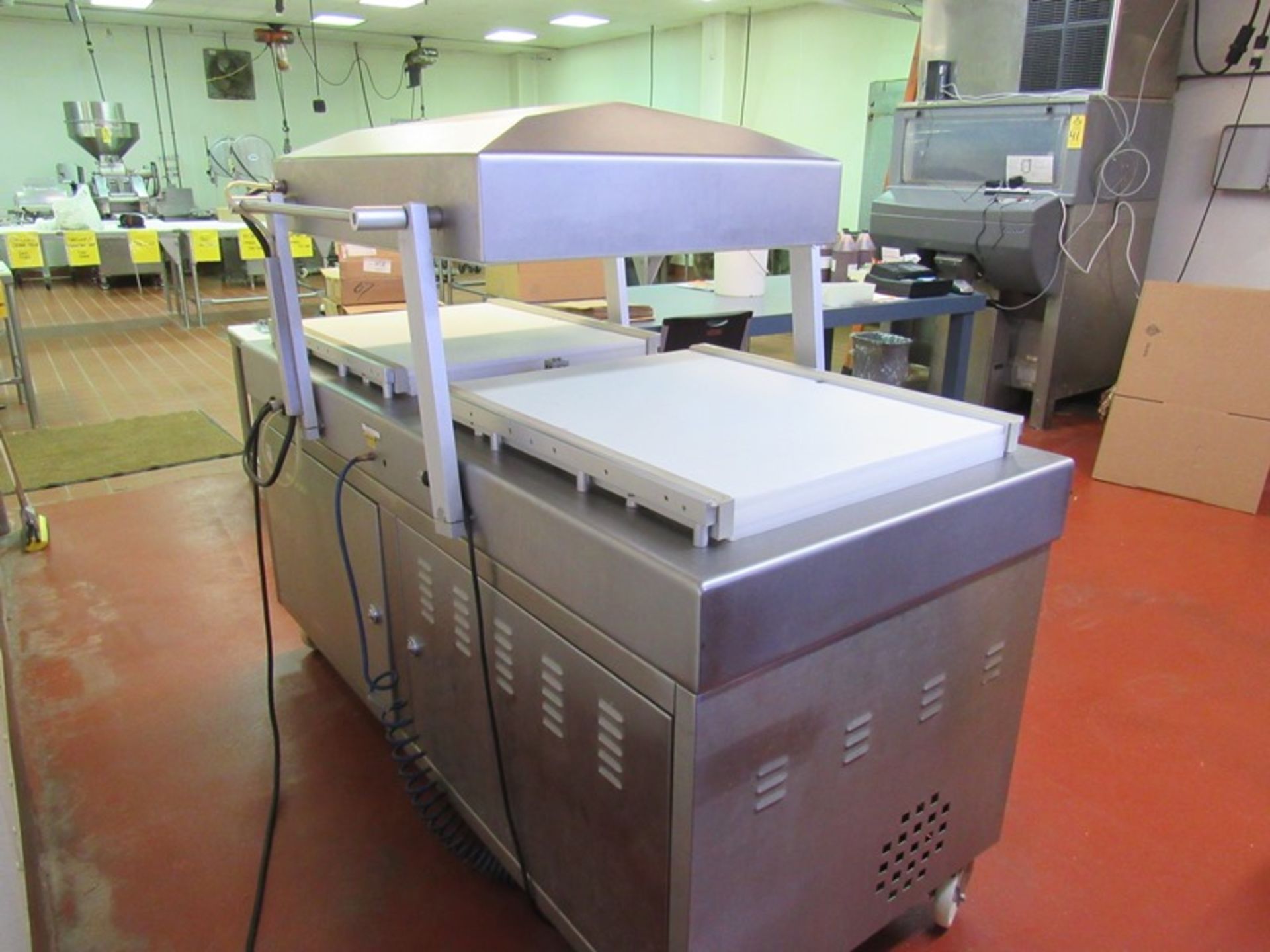 Promarks Mdl. DC800S-FB-PK Double Chamber Packaging Machine, Ser. #6030105, 25" W X 31" L seal - Image 4 of 14