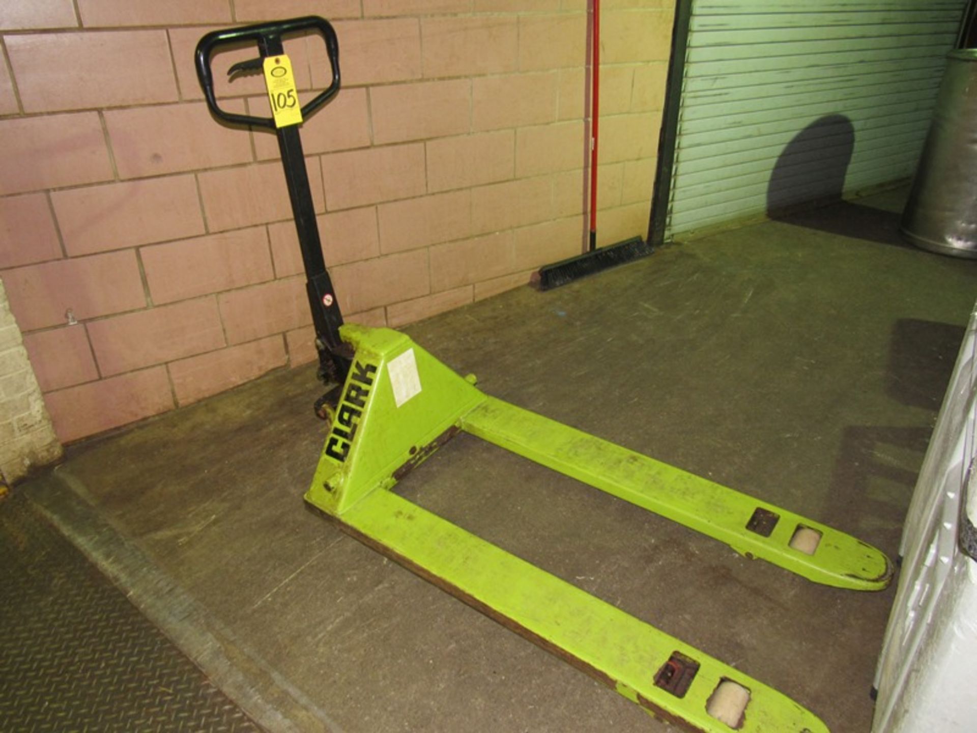 Clark Pallet Jack (Required Loading Fee $5.00 - Small Items Will Be Loaded Curb Side. Norm