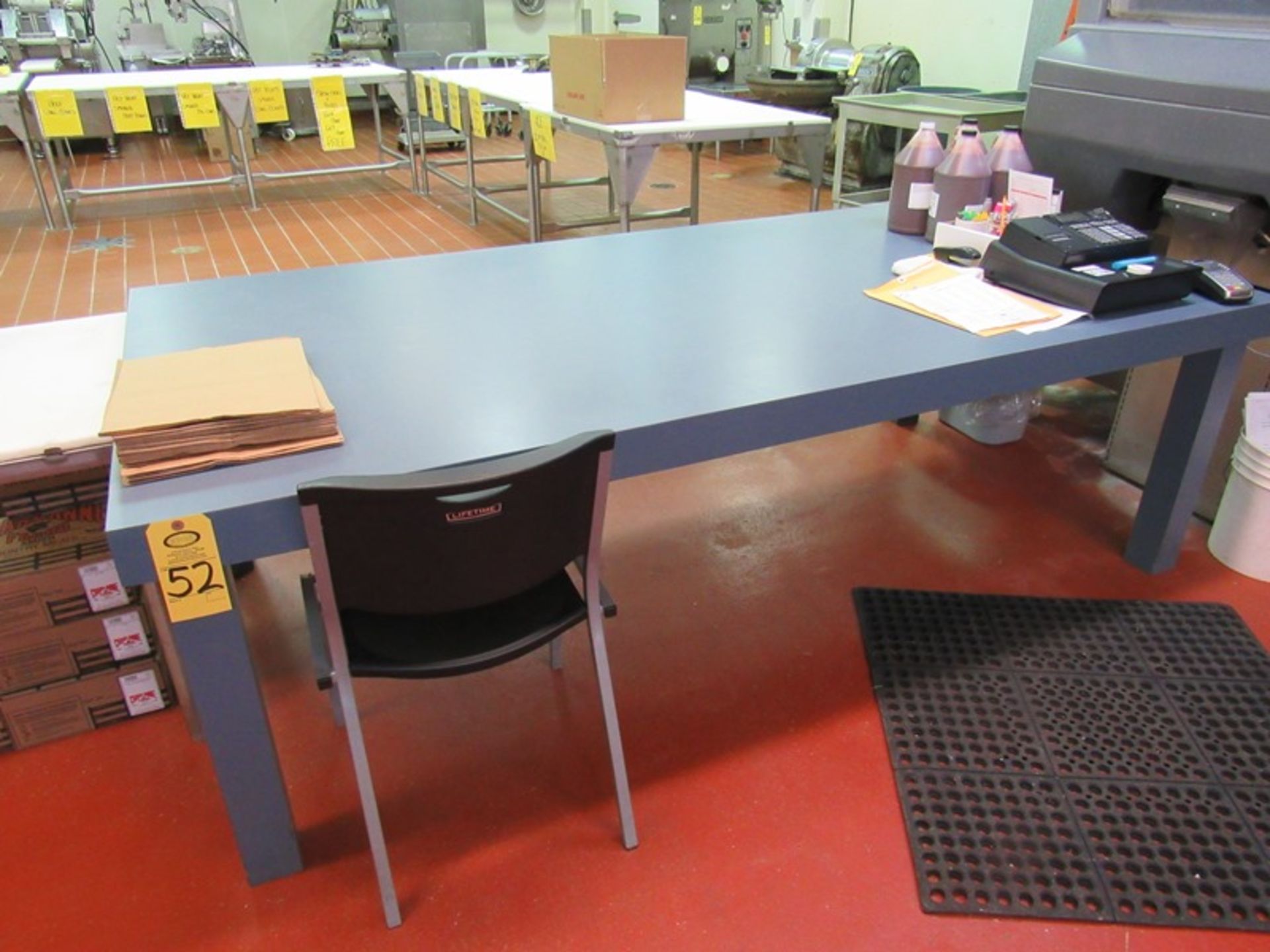 Table, 4' W X 8' L (Required Loading Fee $10.00 - Small Items Will Be Loaded Curb Side. Norm