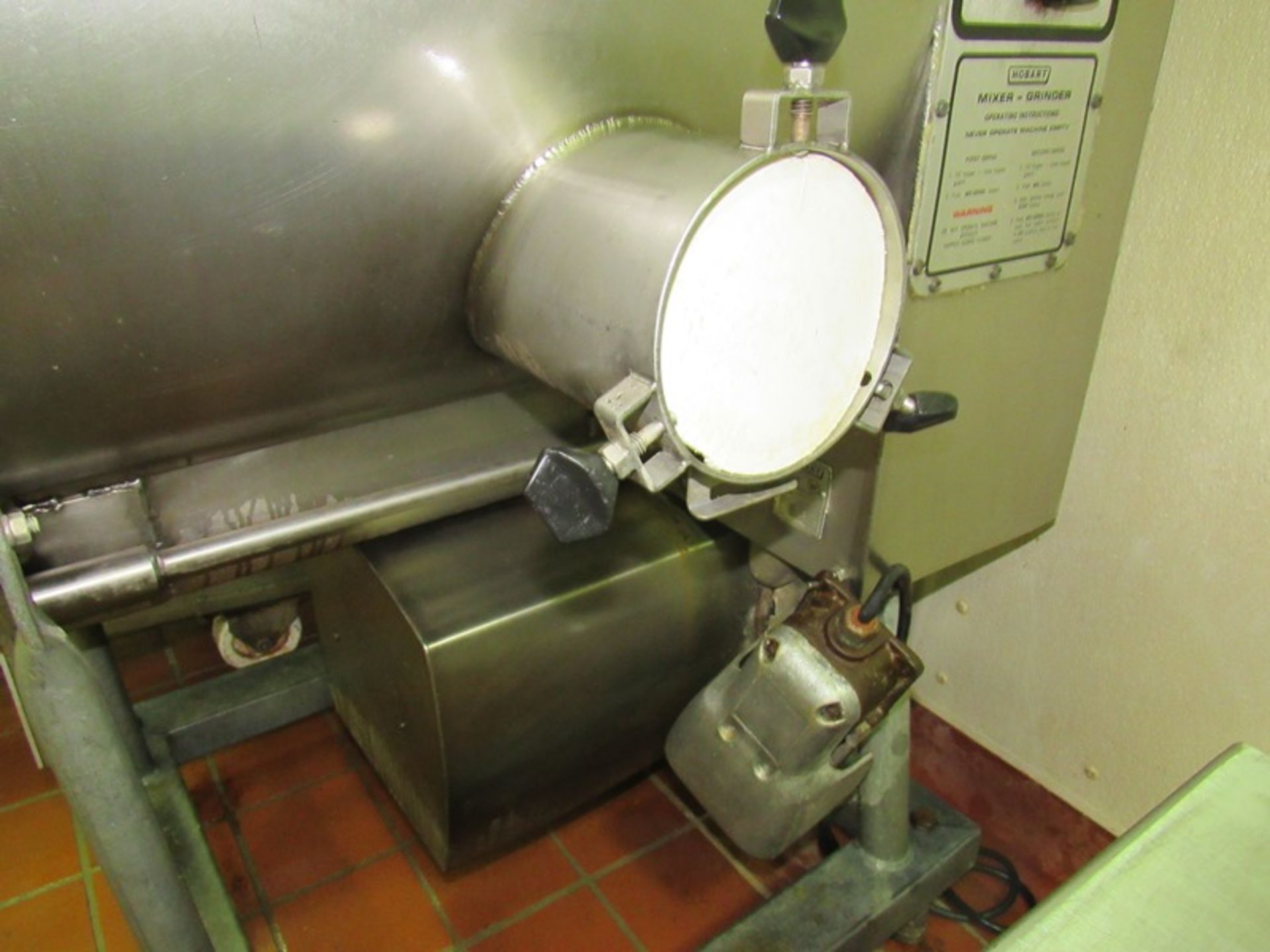 Hobart Mdl. 4352 Mixer/Grinder, 5" head, side automatic load port, foot pedal, 220 volts, 3 phase, - Image 4 of 7