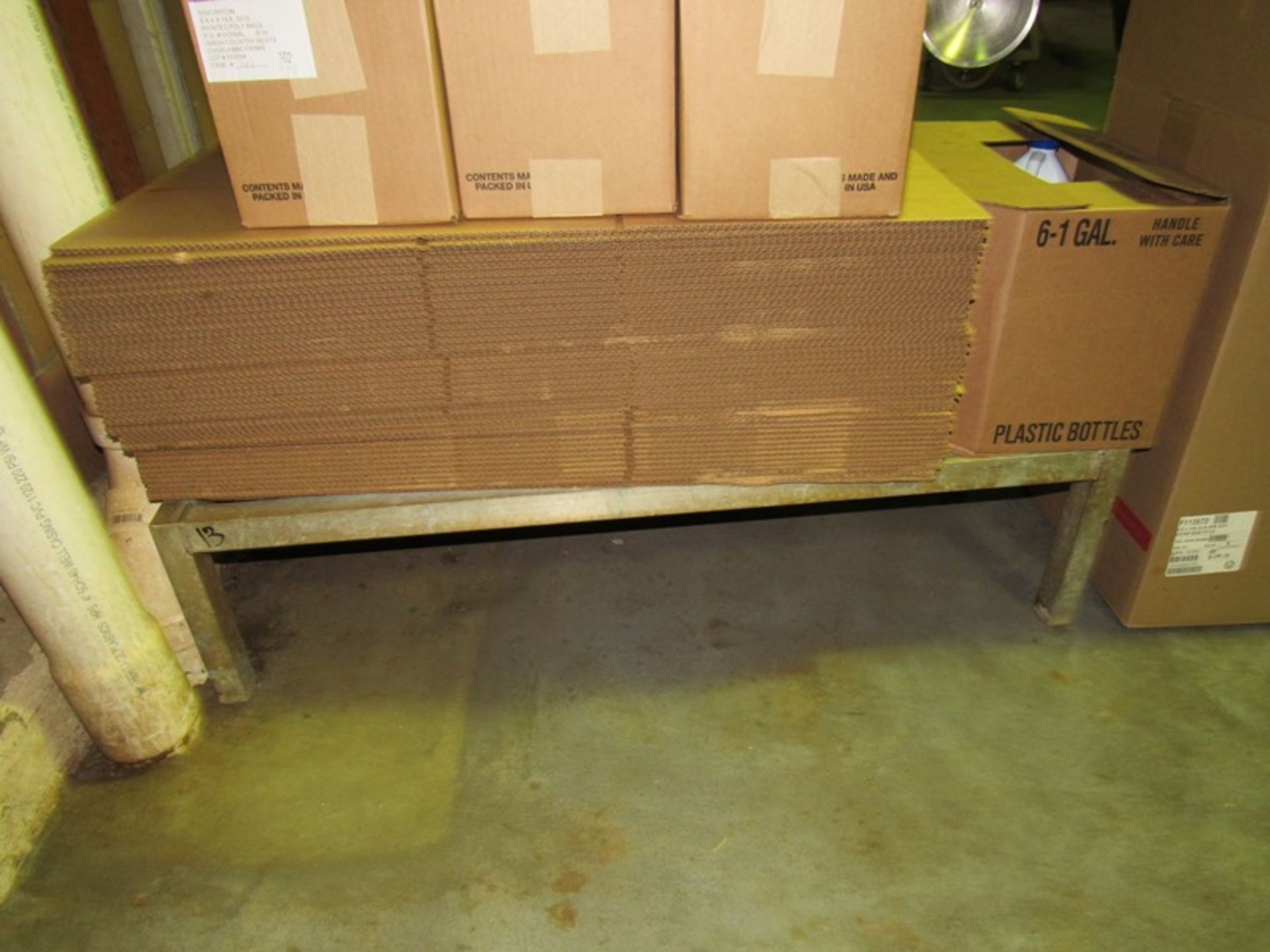 Lot of (4) Dunnage Racks, (3) 20" W X 4' L X 12" T, (1) 20" W X 37" X 7" T(No product or lotted - Image 4 of 4