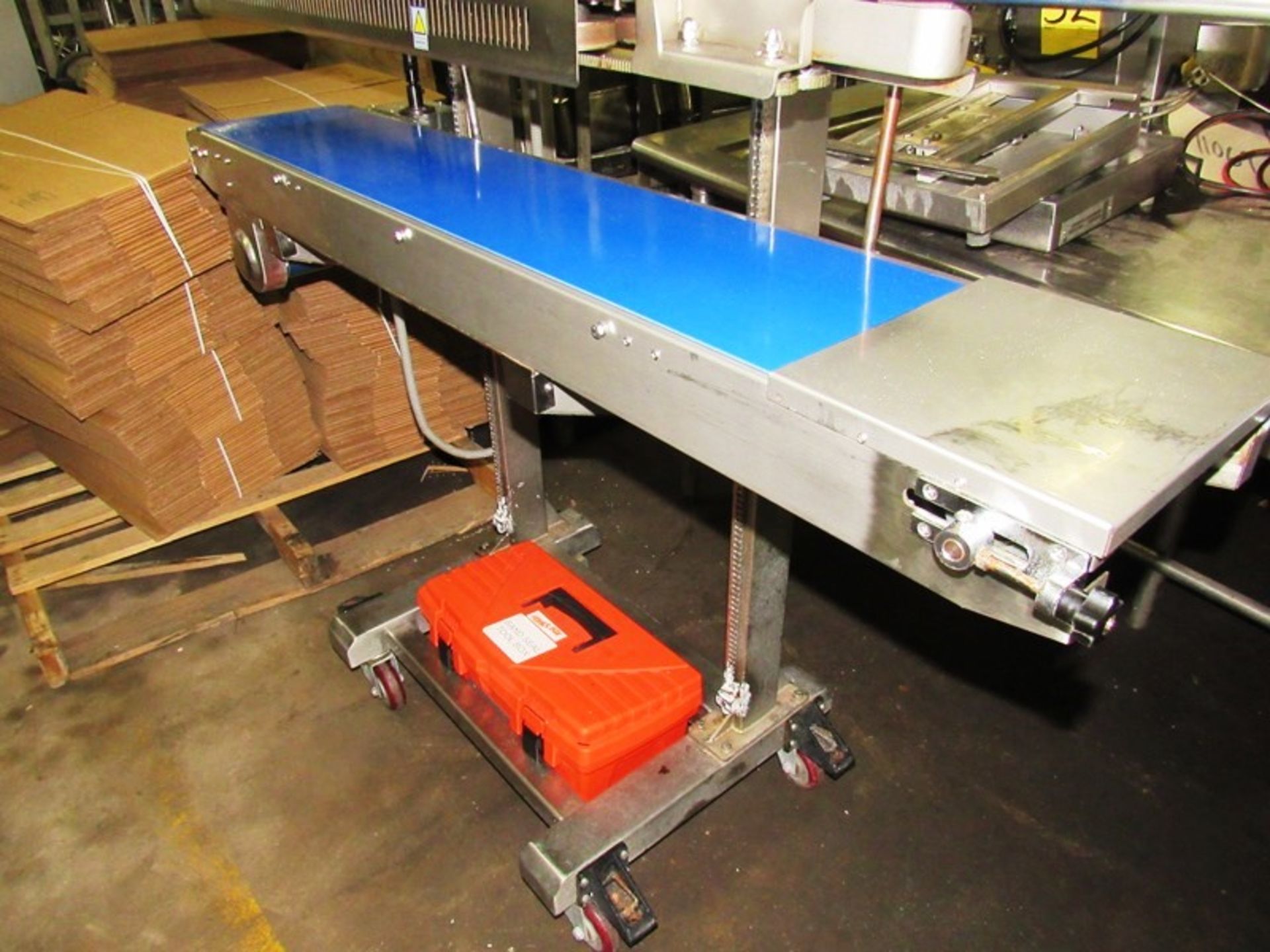 Entre Pack Portable Continuous Band Sealer, 9" W X 55" L conveyor, adjustable height, 36" long - Image 2 of 4