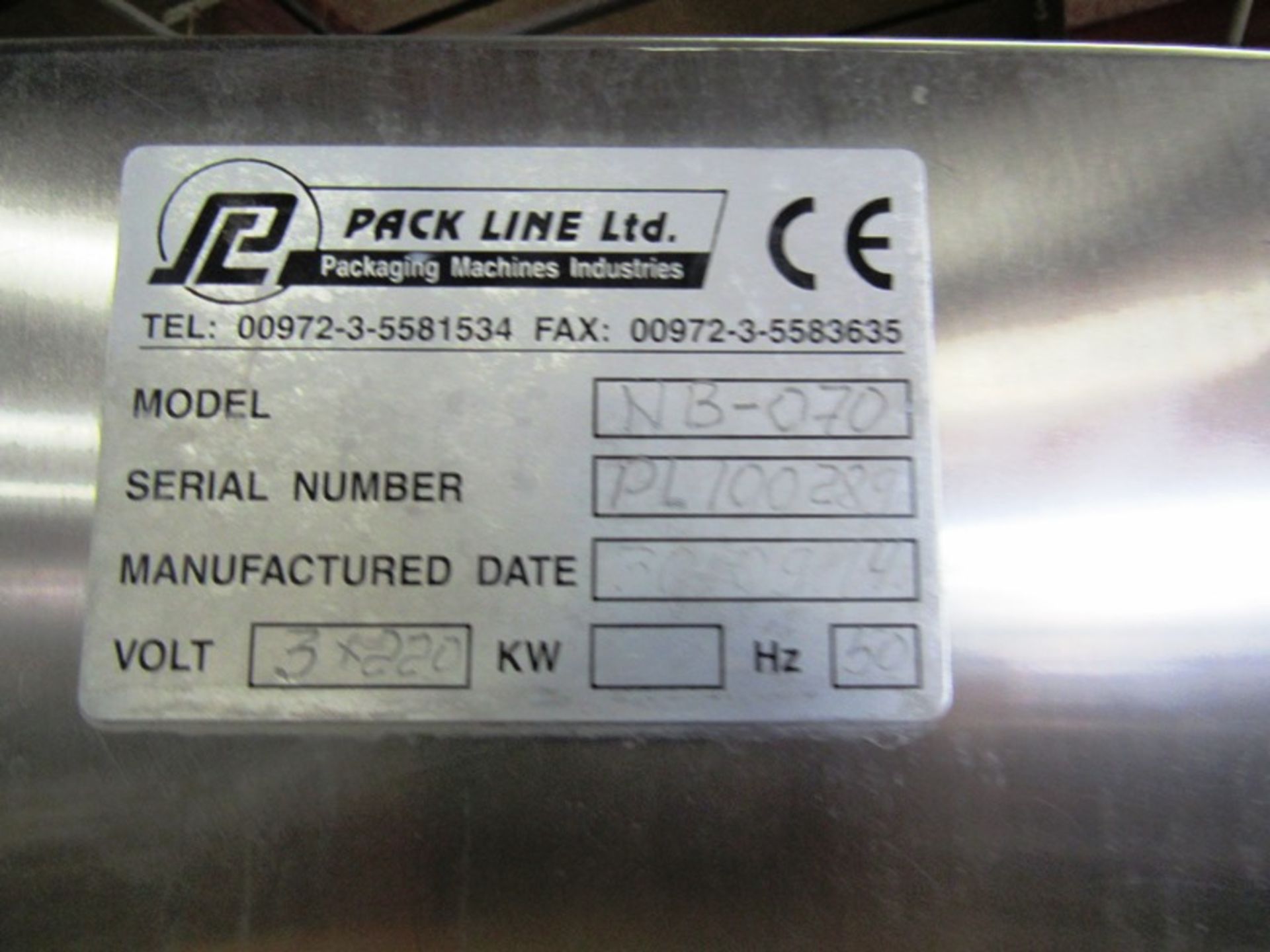 (Lease company has approved sale price) Packline Mdl. NB070 Rotary Cup Filling & Sealing Machine - Image 26 of 27